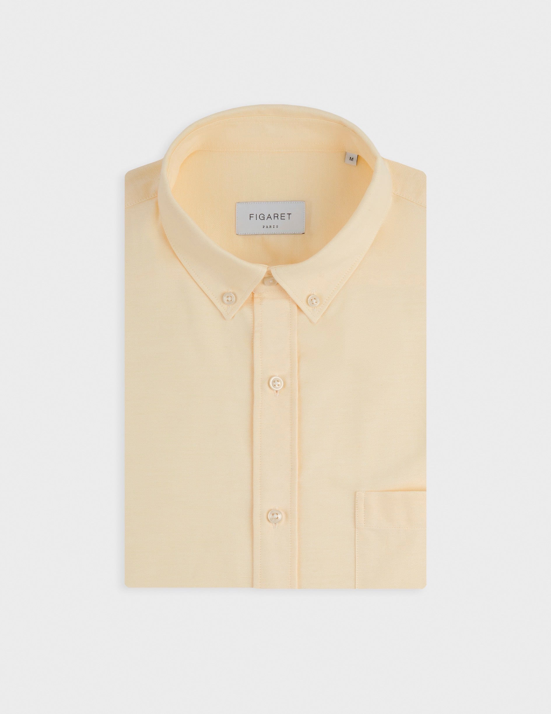 Yellow Gabriel shirt - Oxford - American Collar