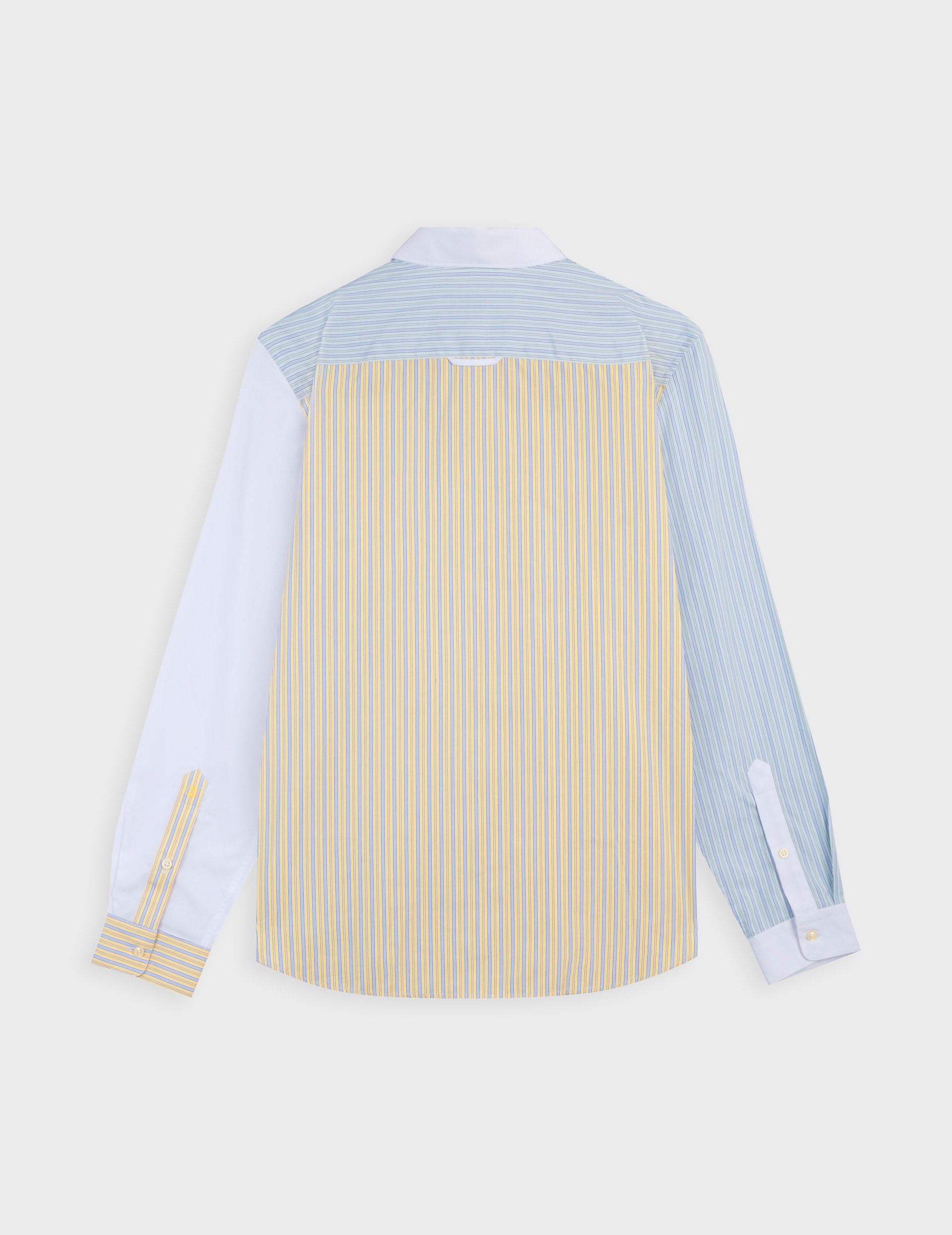 Harry Striped green Fun shirt - Poplin - American Collar