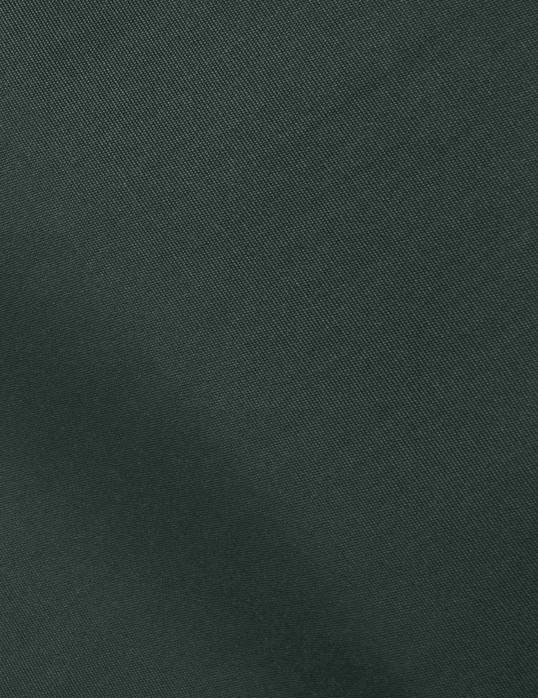 Unisex dark green “Je t’aime” shirt - Poplin - Figaret Collar