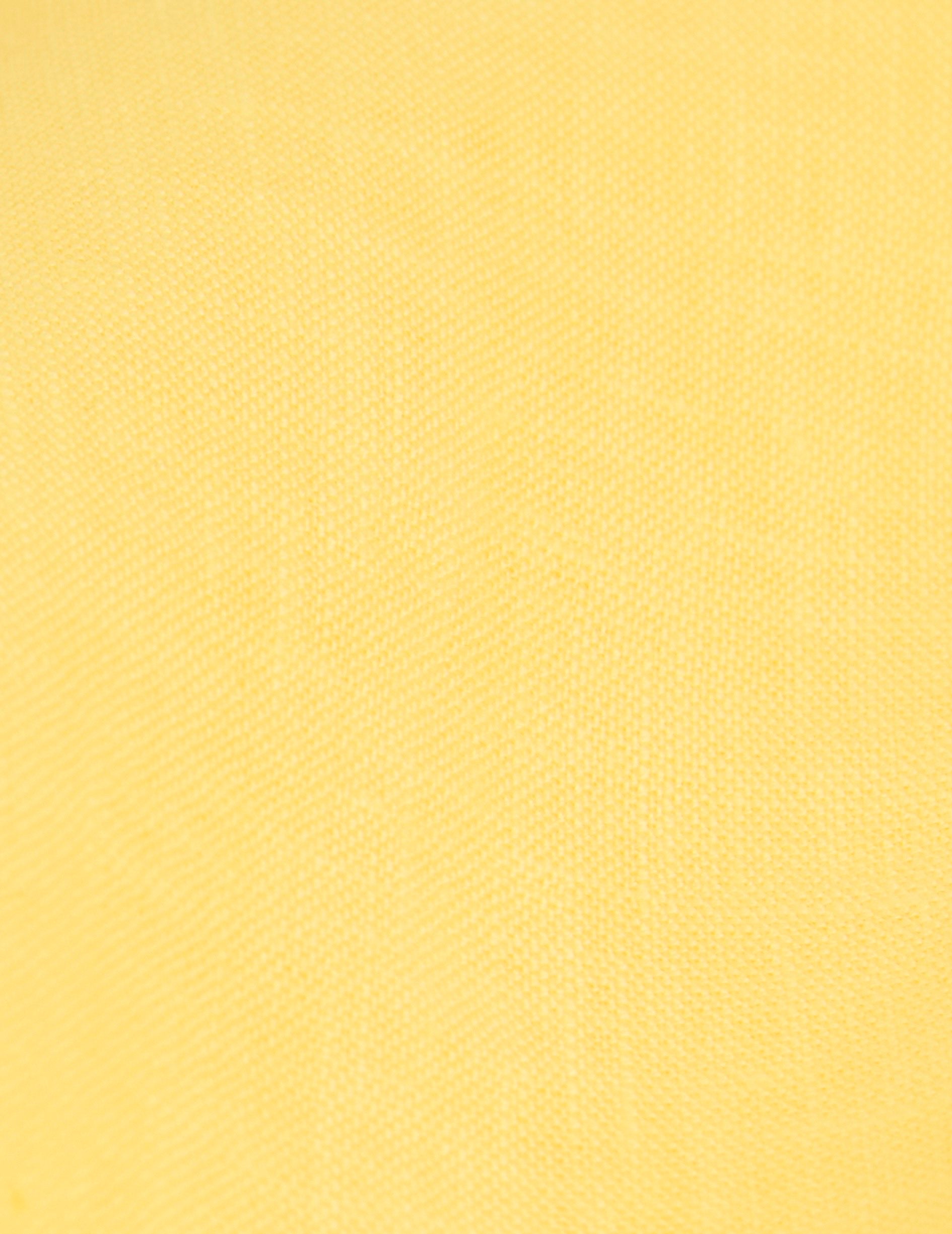 Unisex linen yellow "Je t'aime" shirt - Linen - Figaret Collar