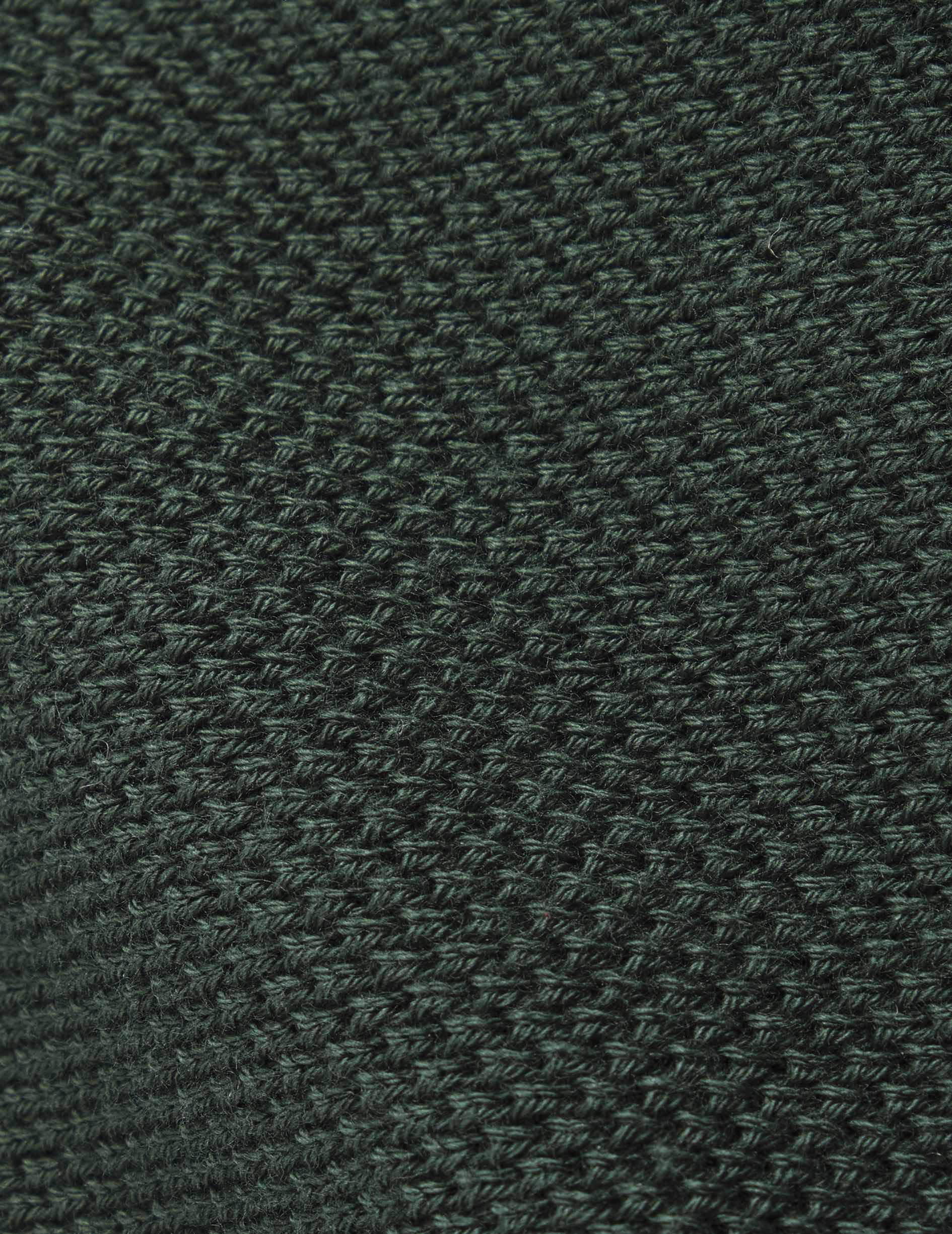 Nick Short-sleeved green cotton polo