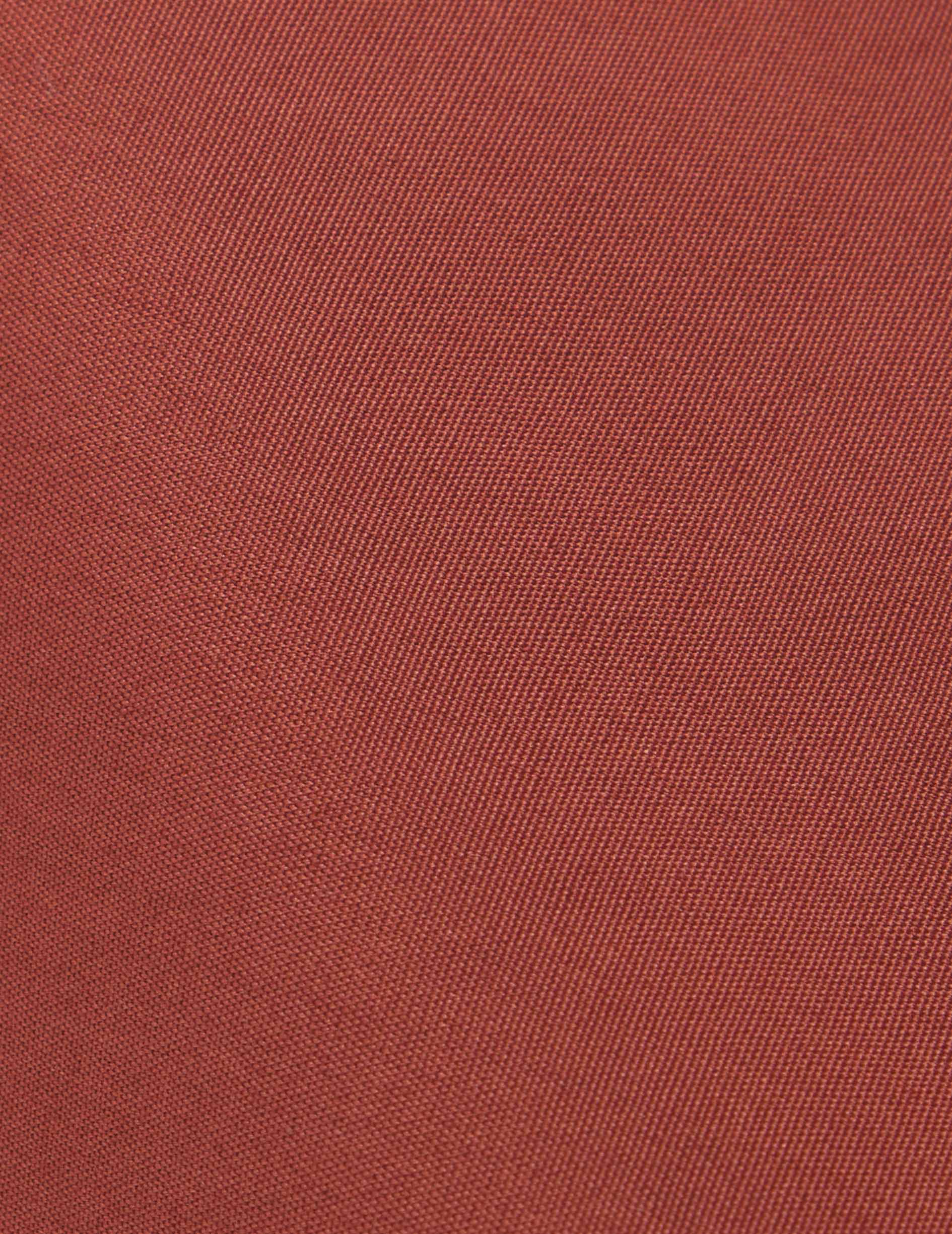 Palais pajamas in rust-orange poplin