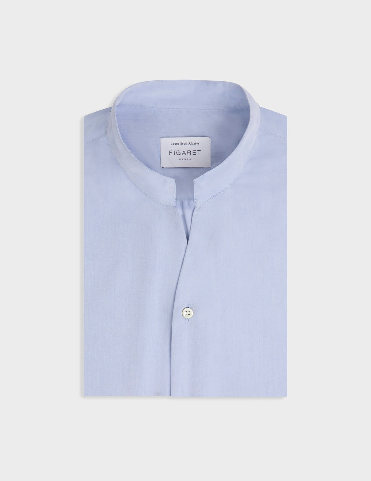 Blue Carl Easy Iron shirt - Poplin - Carl Collar