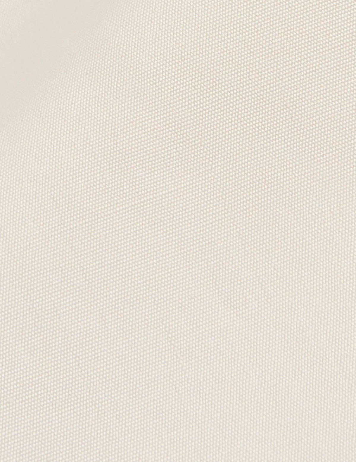 Semi-fitted beige shirt - Poplin - Figaret Collar