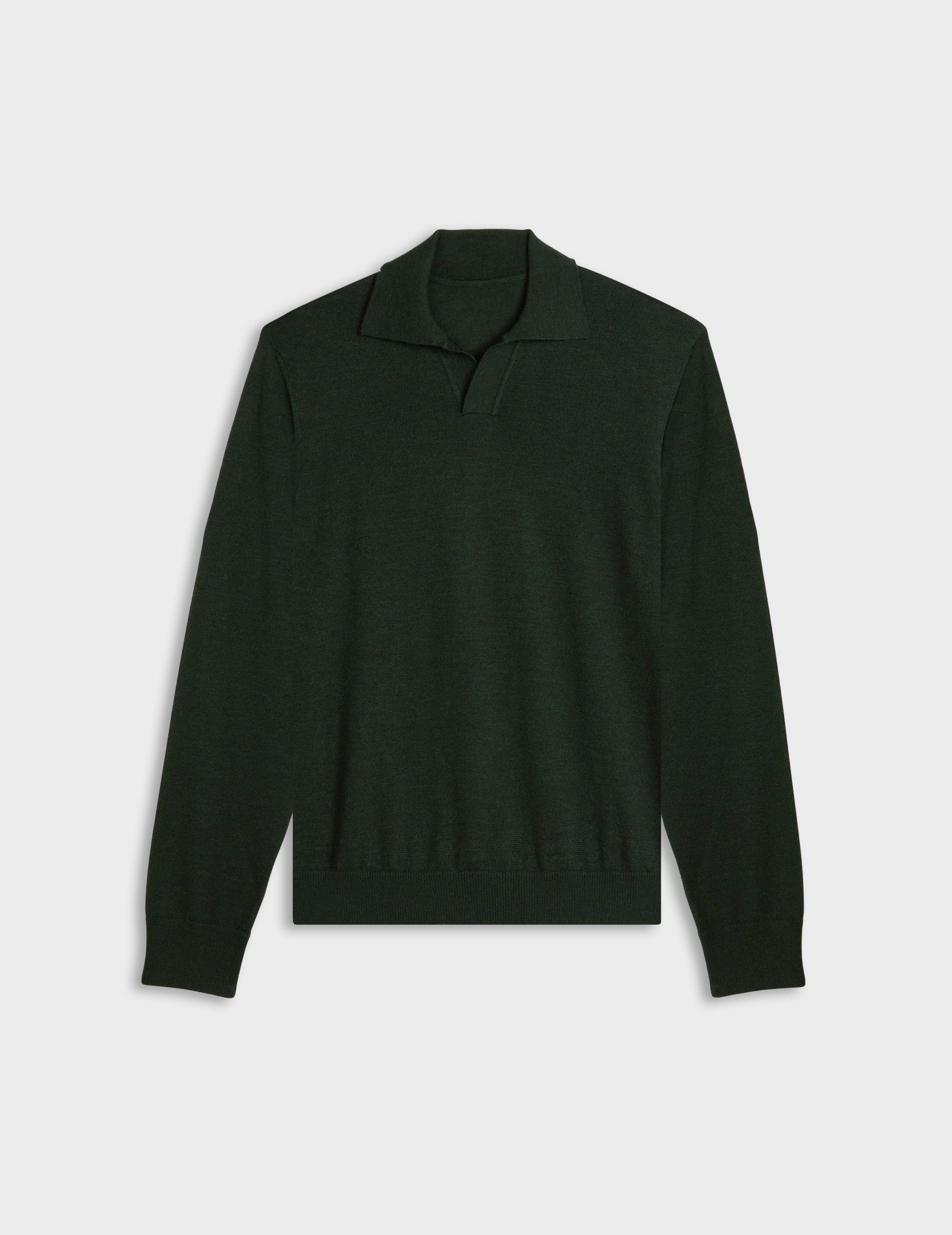 Khaki merino wool Ilian sweater