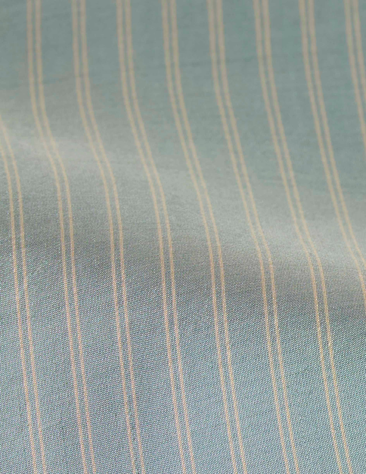 Light blue striped Pétale shirt - Pancake - Long Collar