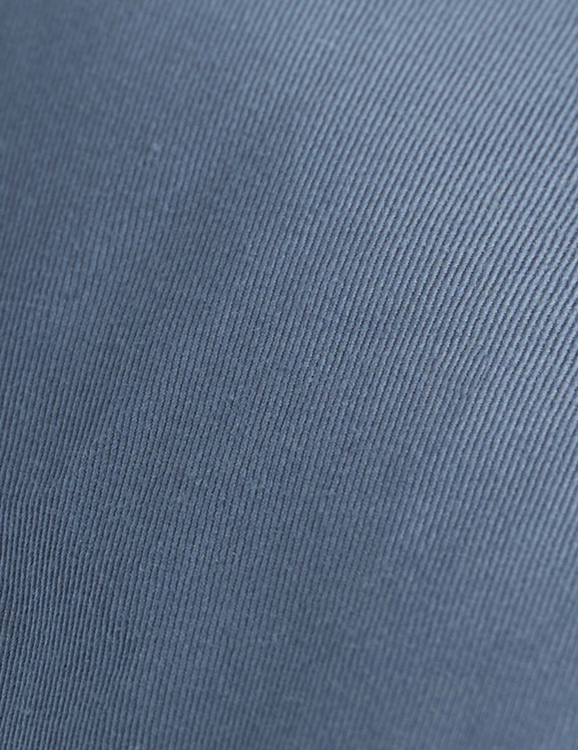 Blue Pharell shirt - Twill - Shark Collar