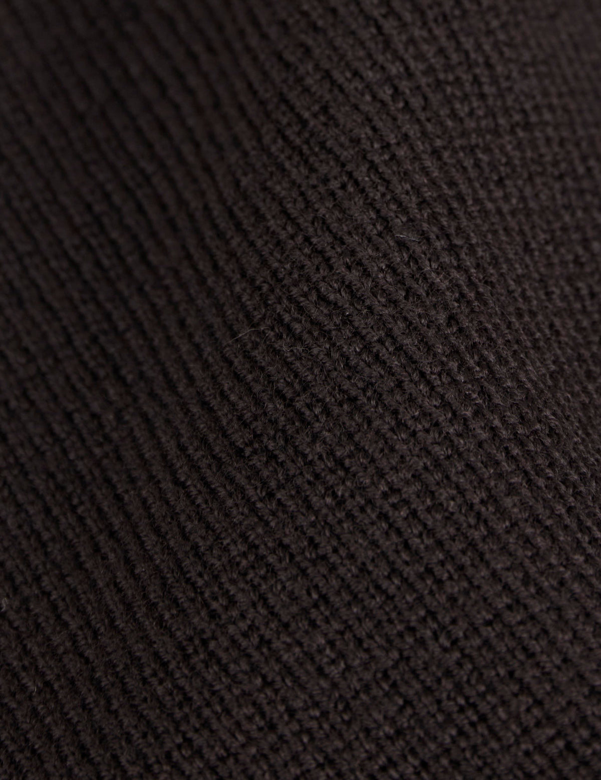 Brown merino wool Prince cardigan