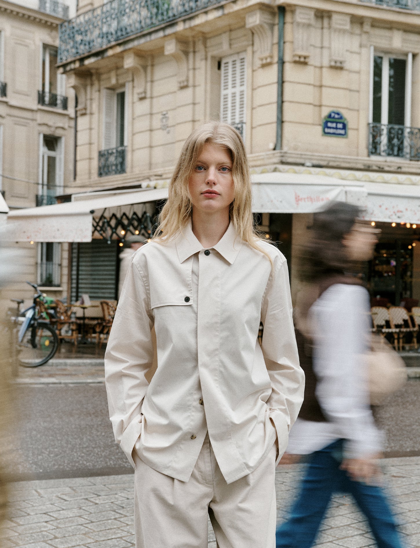 ecru Saint-Germain shirt - Twill - Shirt Collar