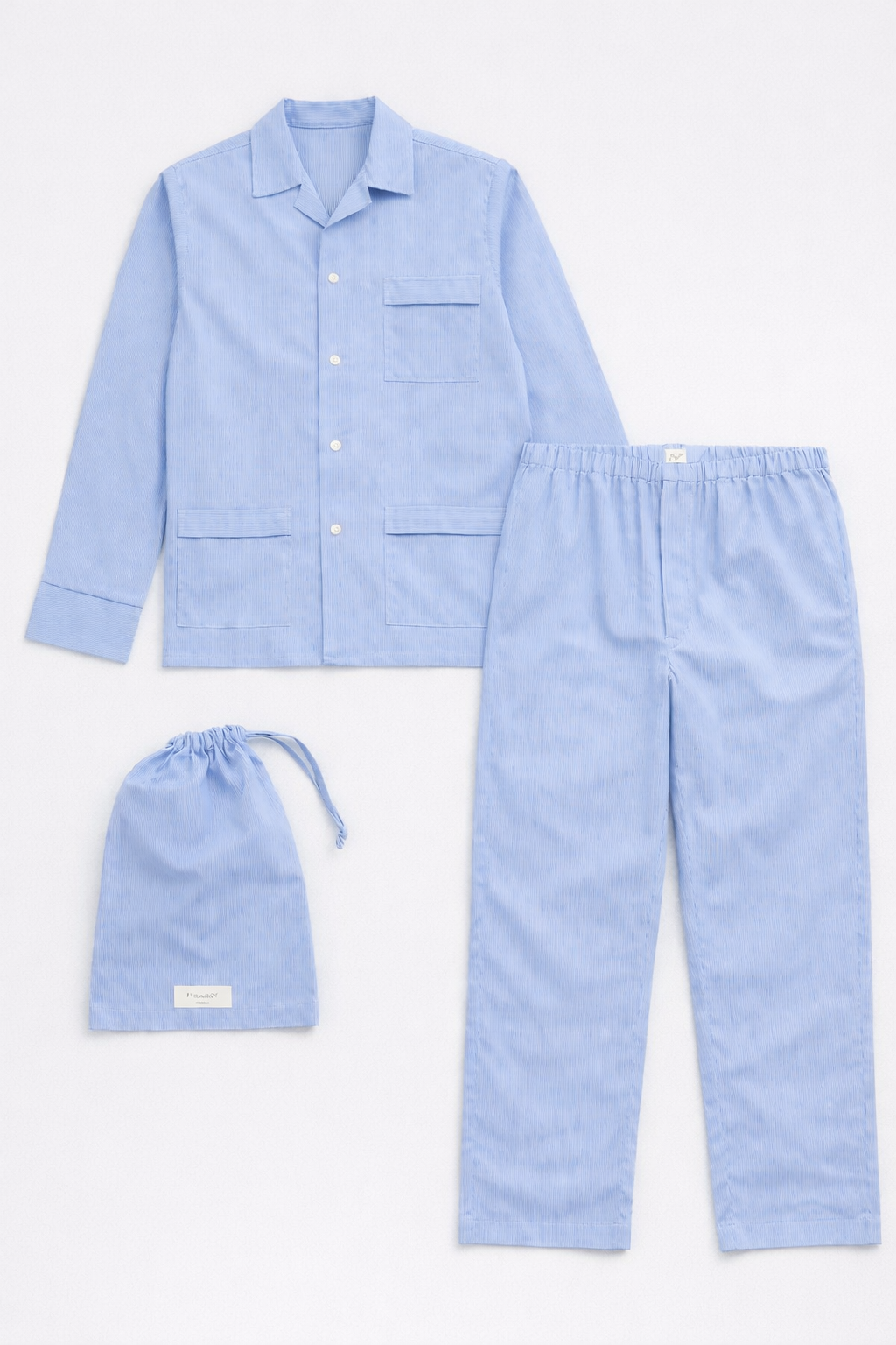 Navy striped Louis pajamas