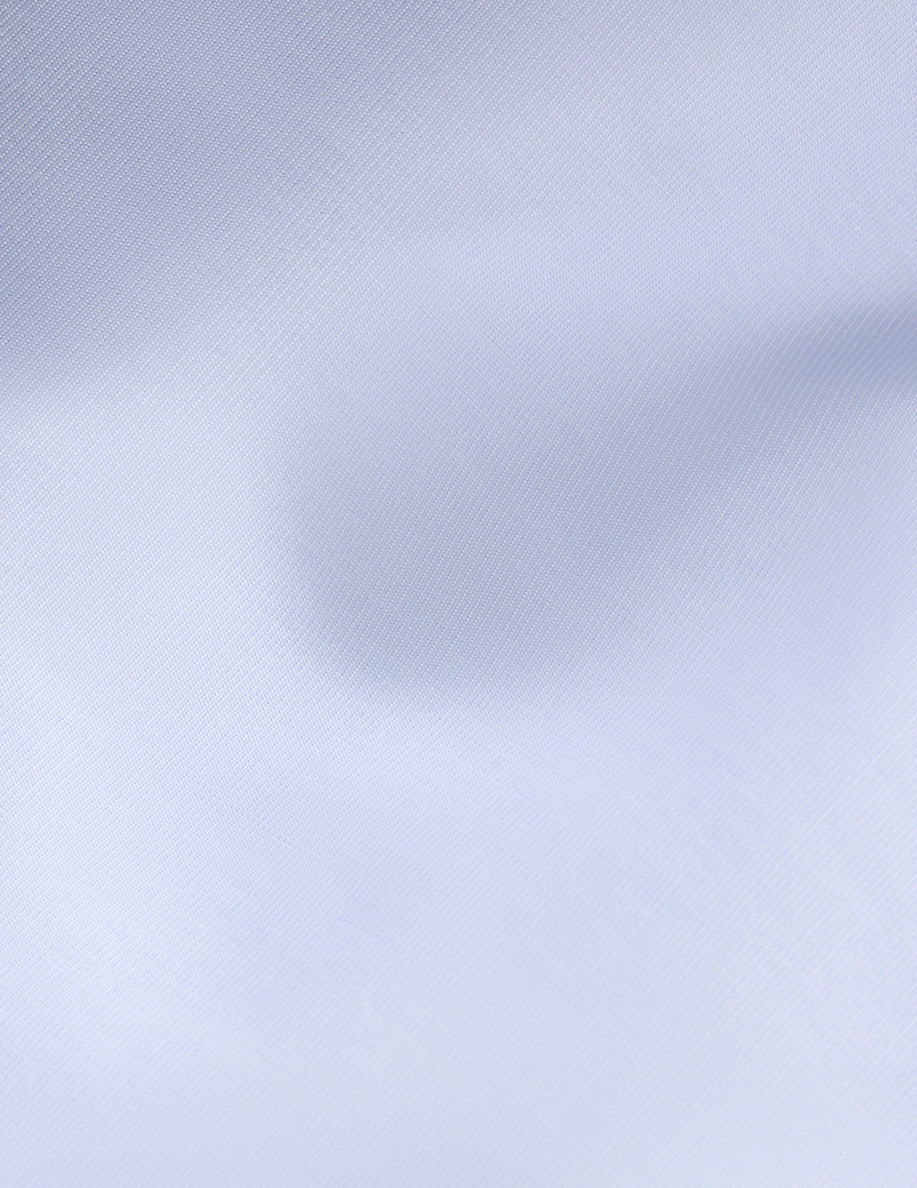 Fitted blue shirt - Fil-à-fil - Thin Collar