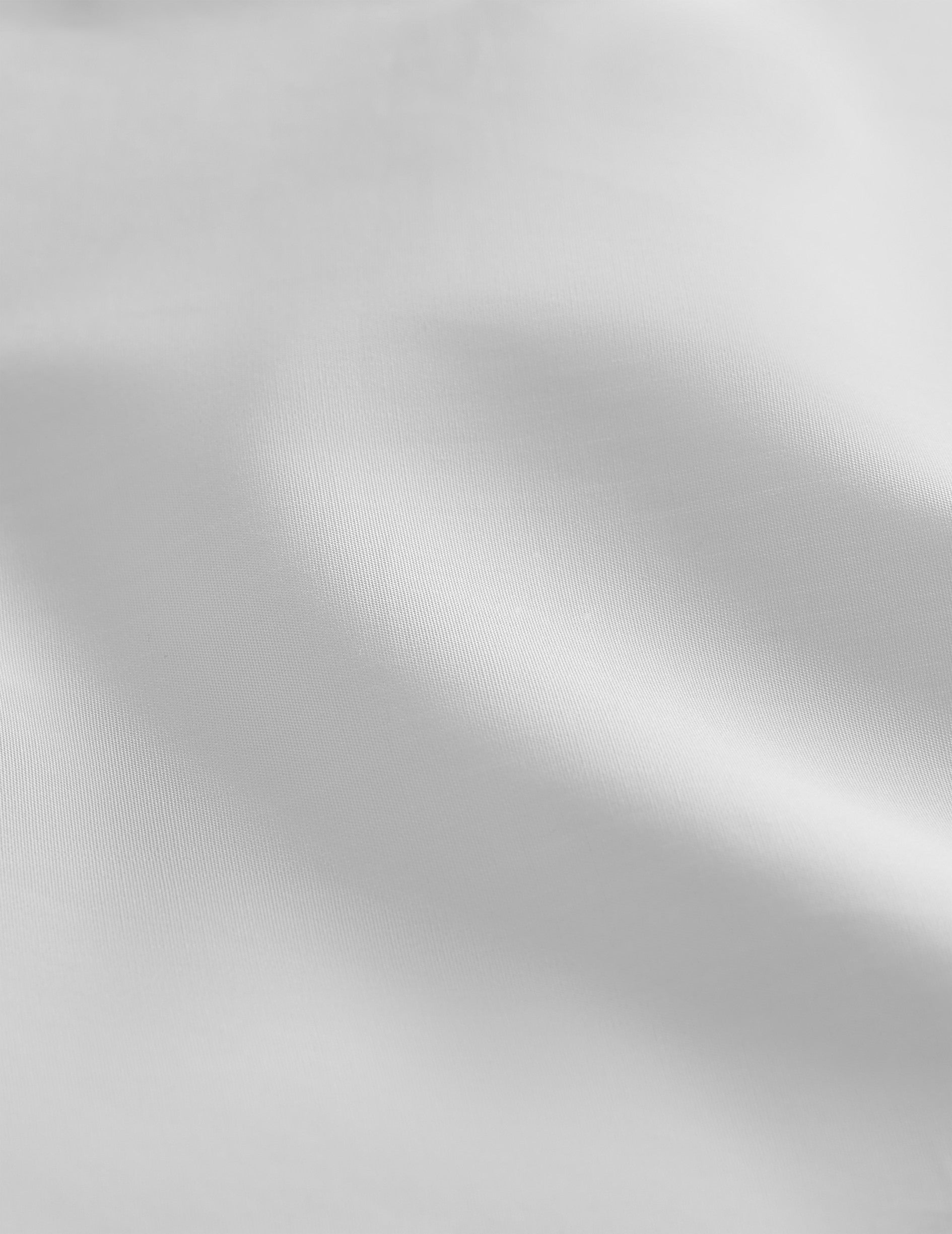 semi-fitted White easy-iron shirt - Poplin - Figaret Collar - Easy-iron