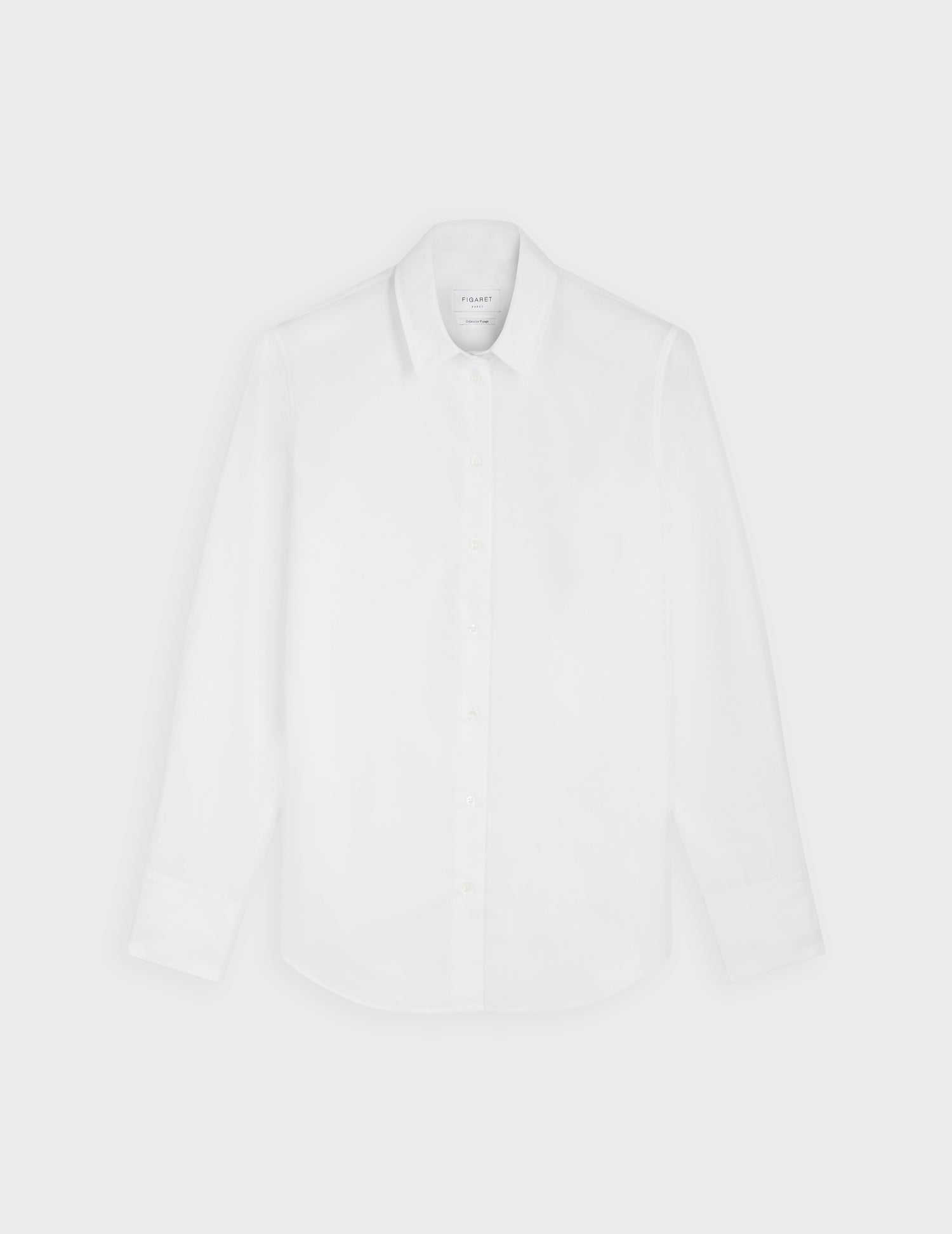 White easy-iron Marion shirt - Poplin - Easy-iron#3