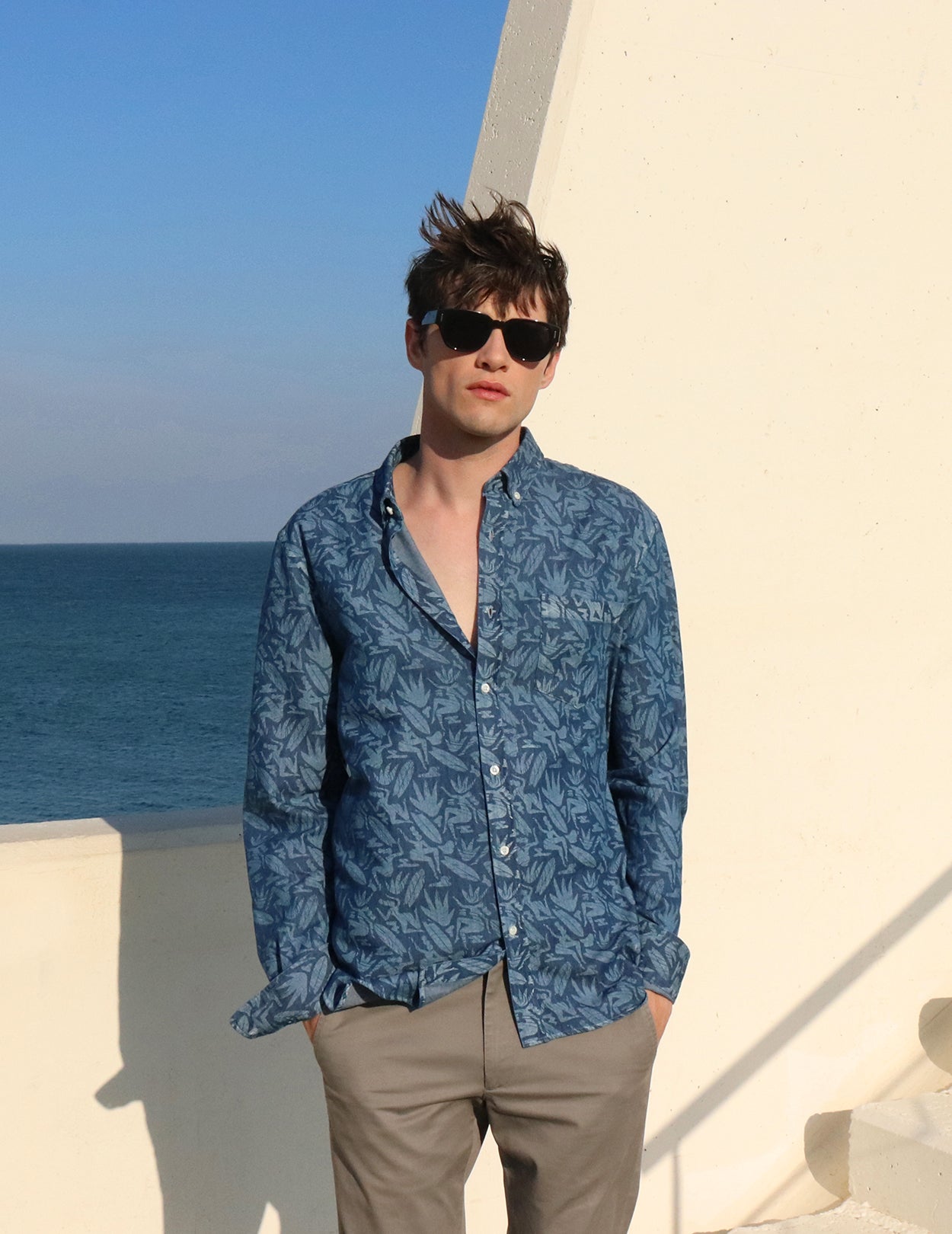 Figaret x Quentin Monge shirt - Twill - American Collar