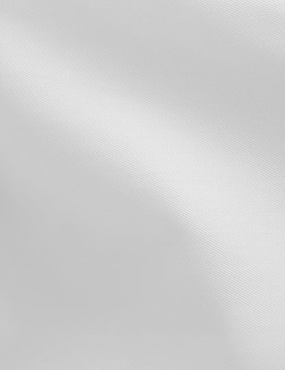 Semi-fitted white shirt
