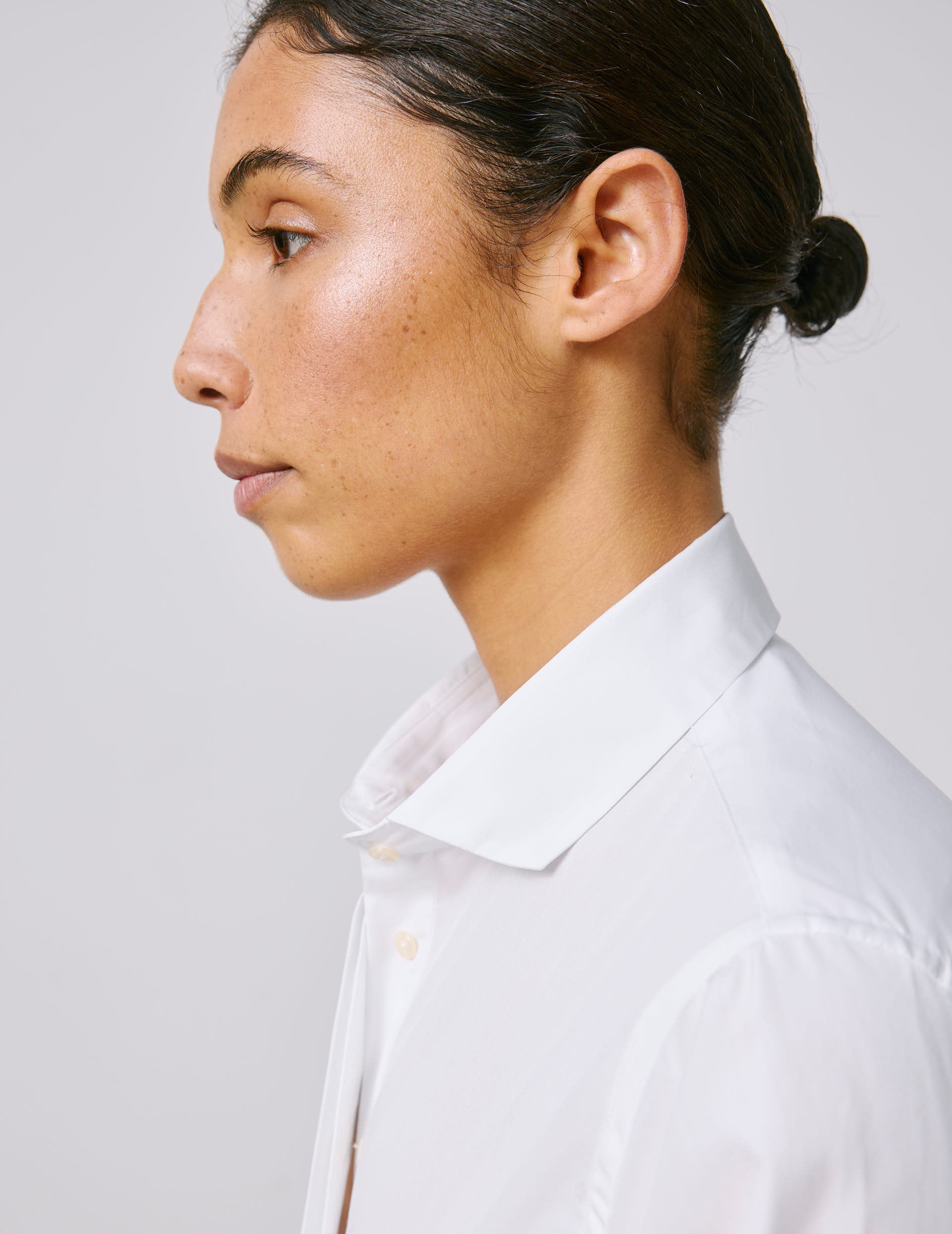white Caroline shirt - Poplin