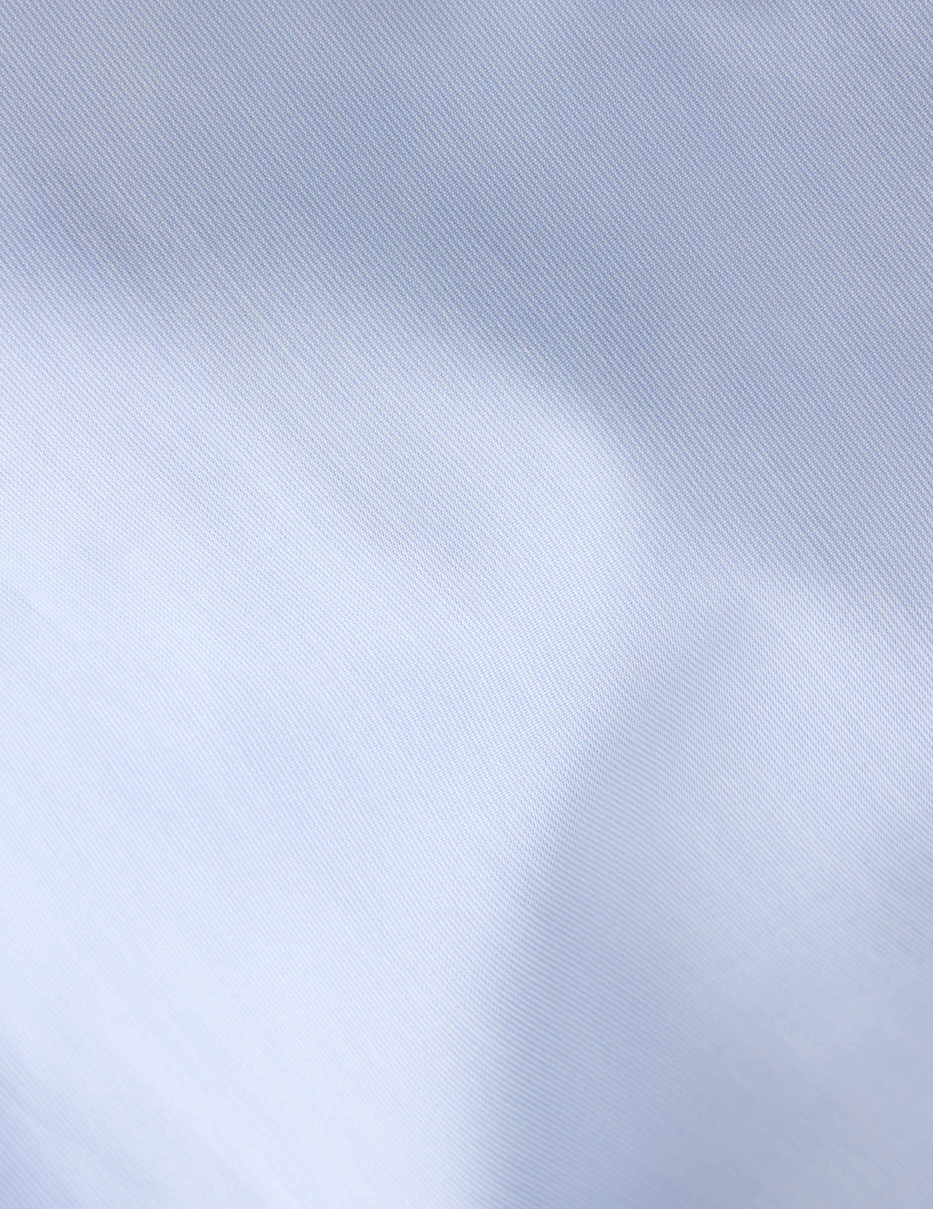 Semi-fitted blue striped shirt - Poplin - Figaret Collar