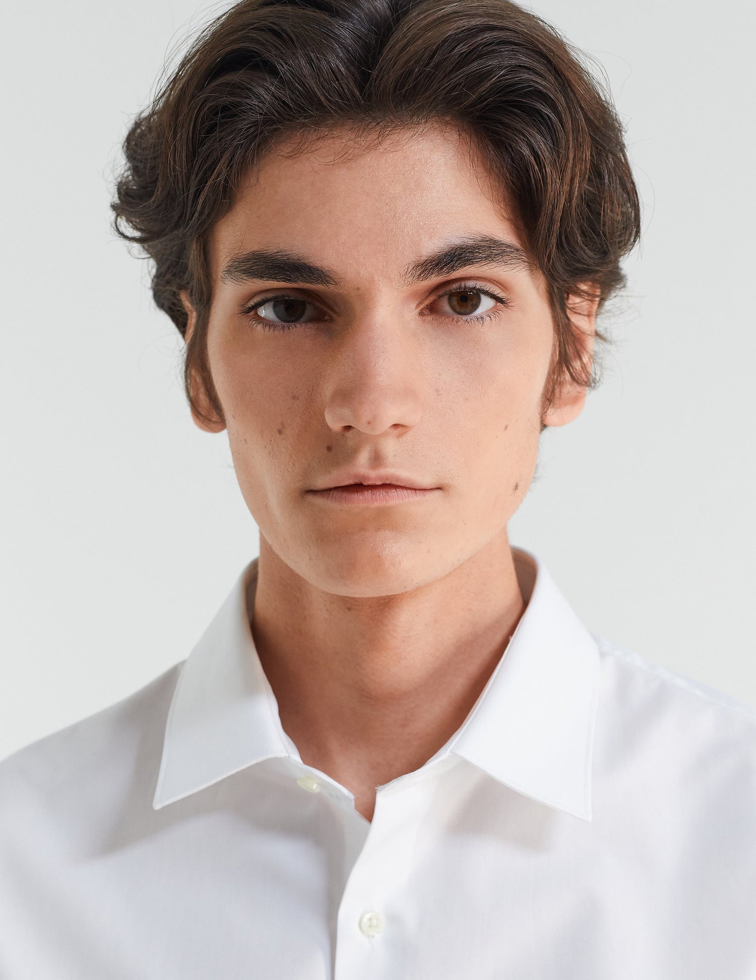 Fitted white shirt - Poplin - Figaret Collar - French Cuffs#6