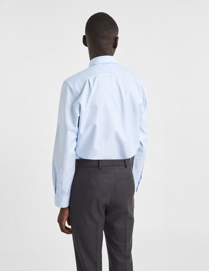Classic blue shirt