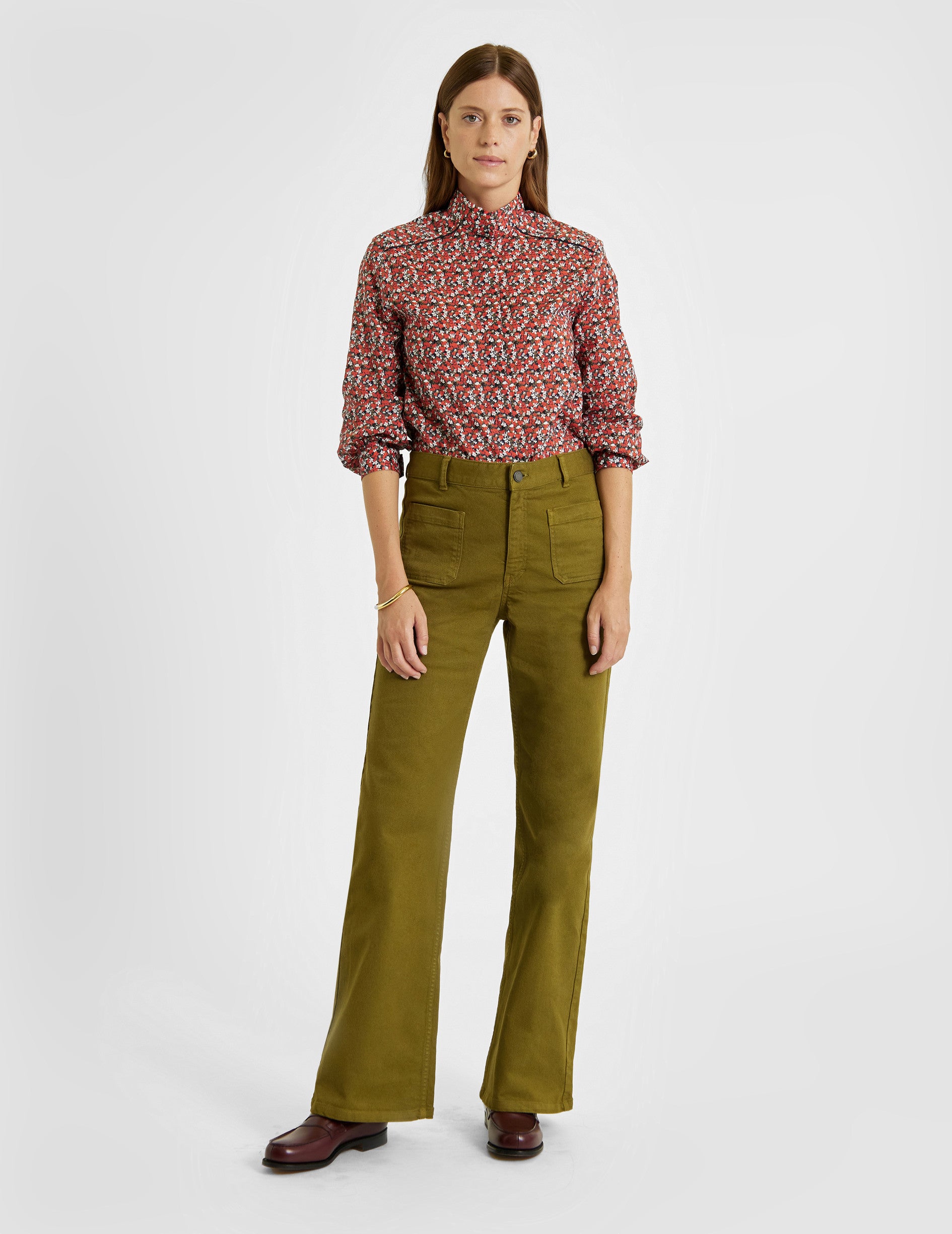 Erina liberty print shirt - Poplin
