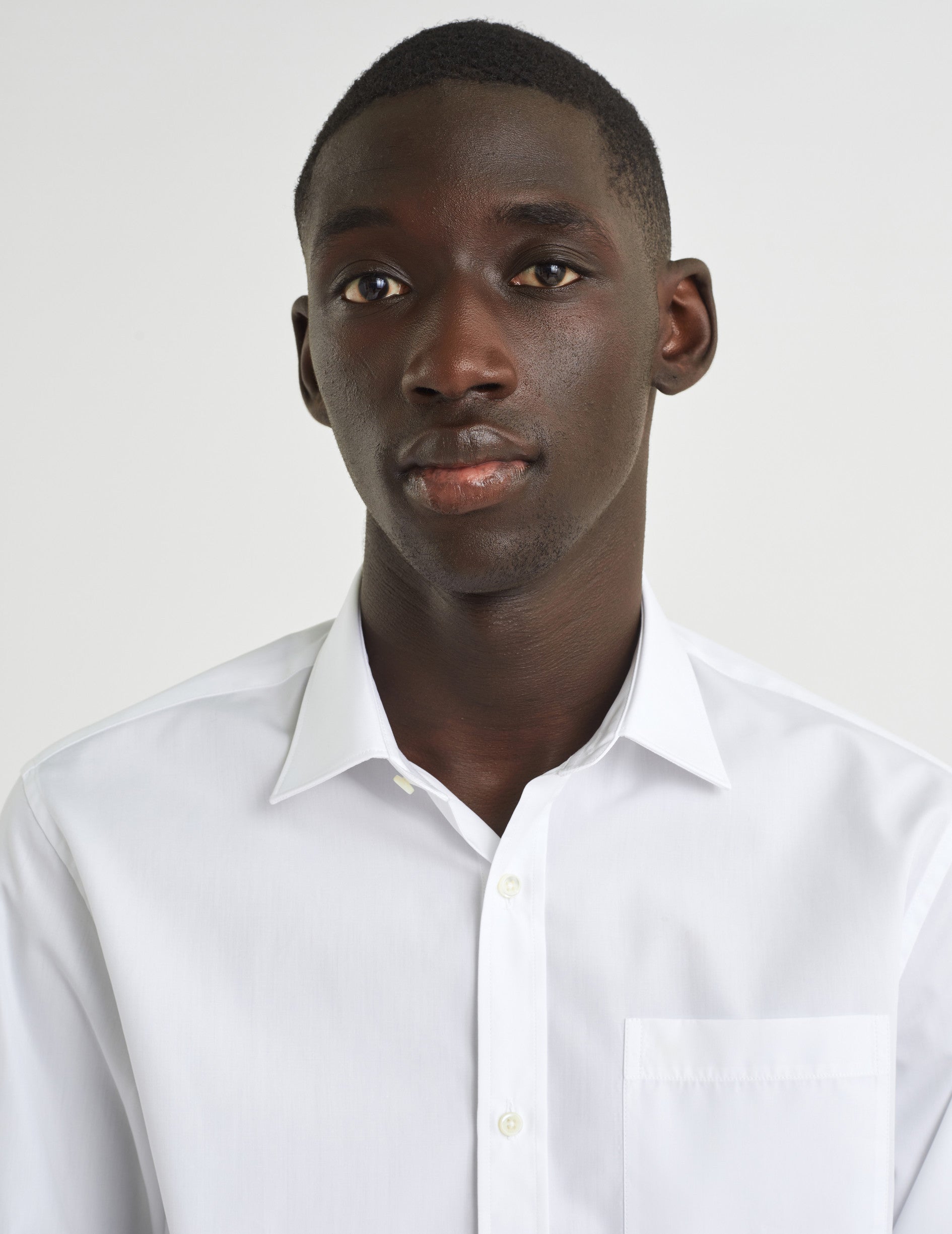 Classic white shirt - Poplin - Figaret Collar