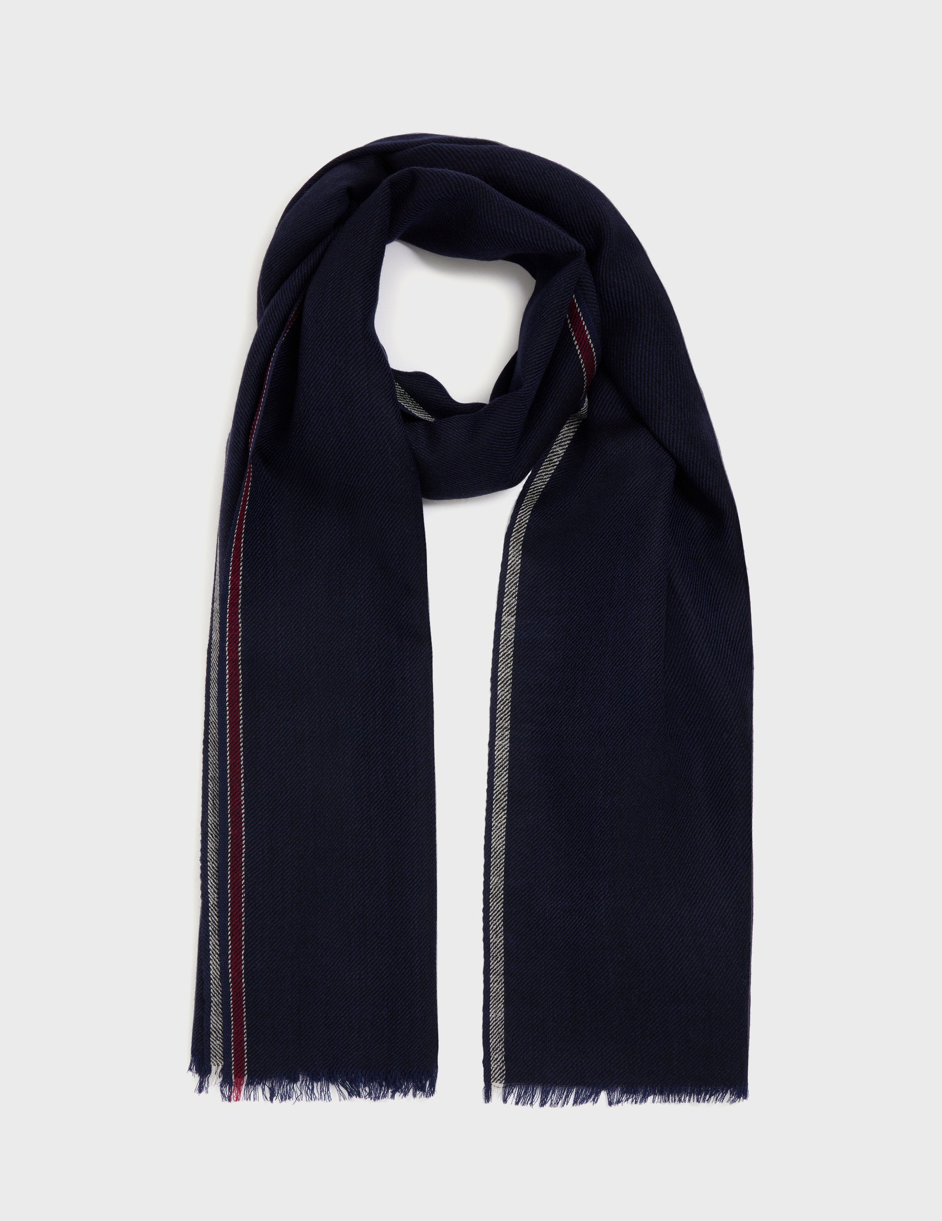 navy scarf
