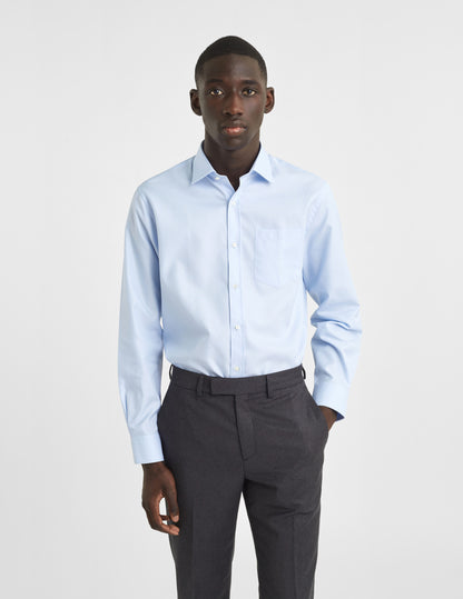 Classic blue shirt