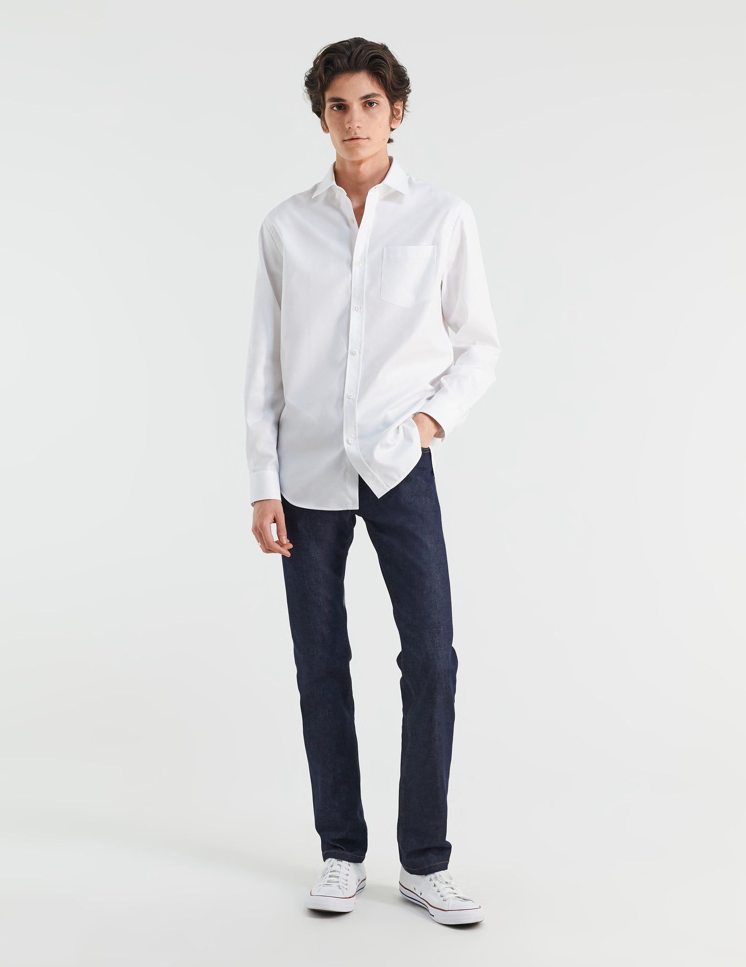 Classic white shirt - Dobby - Figaret Collar#5