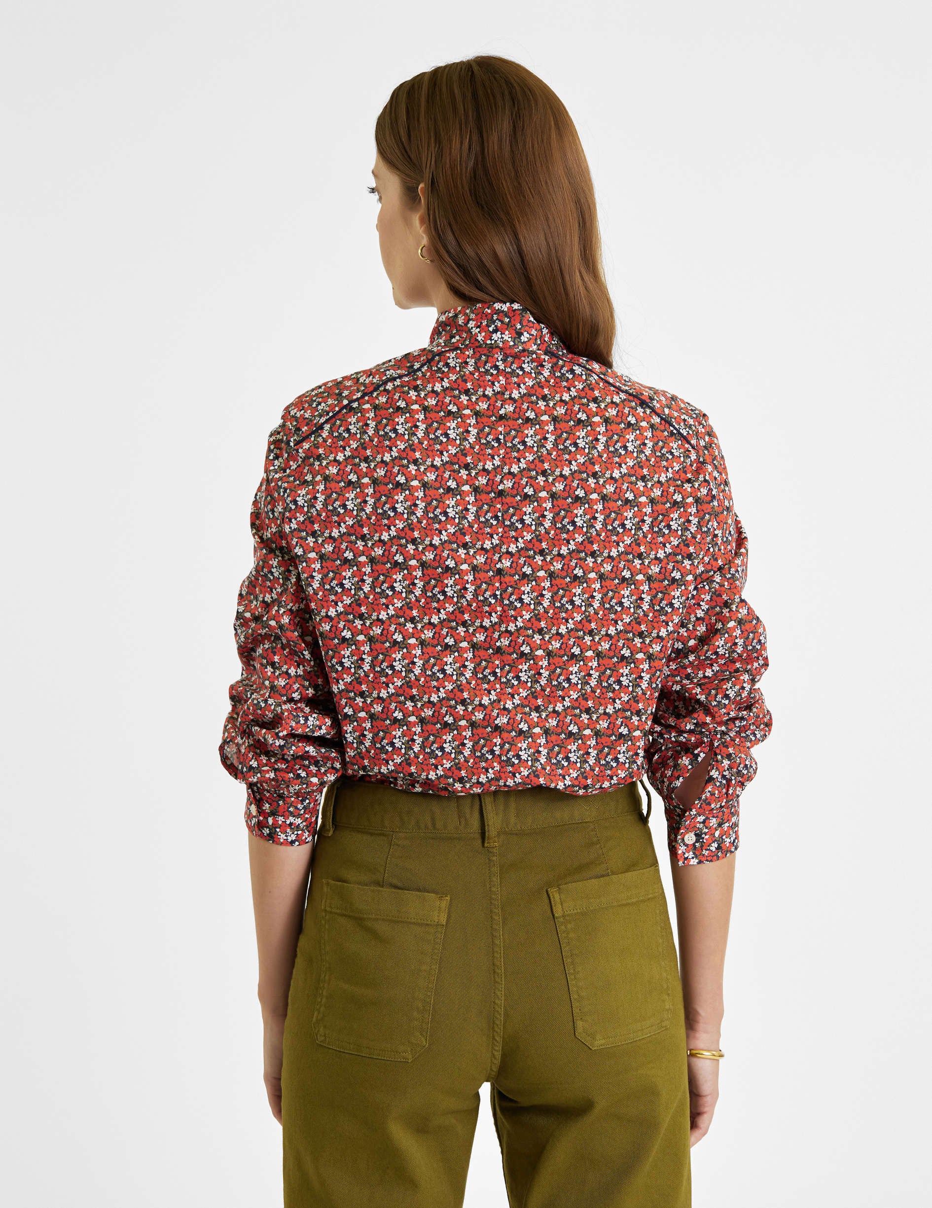 Erina liberty print shirt - Poplin