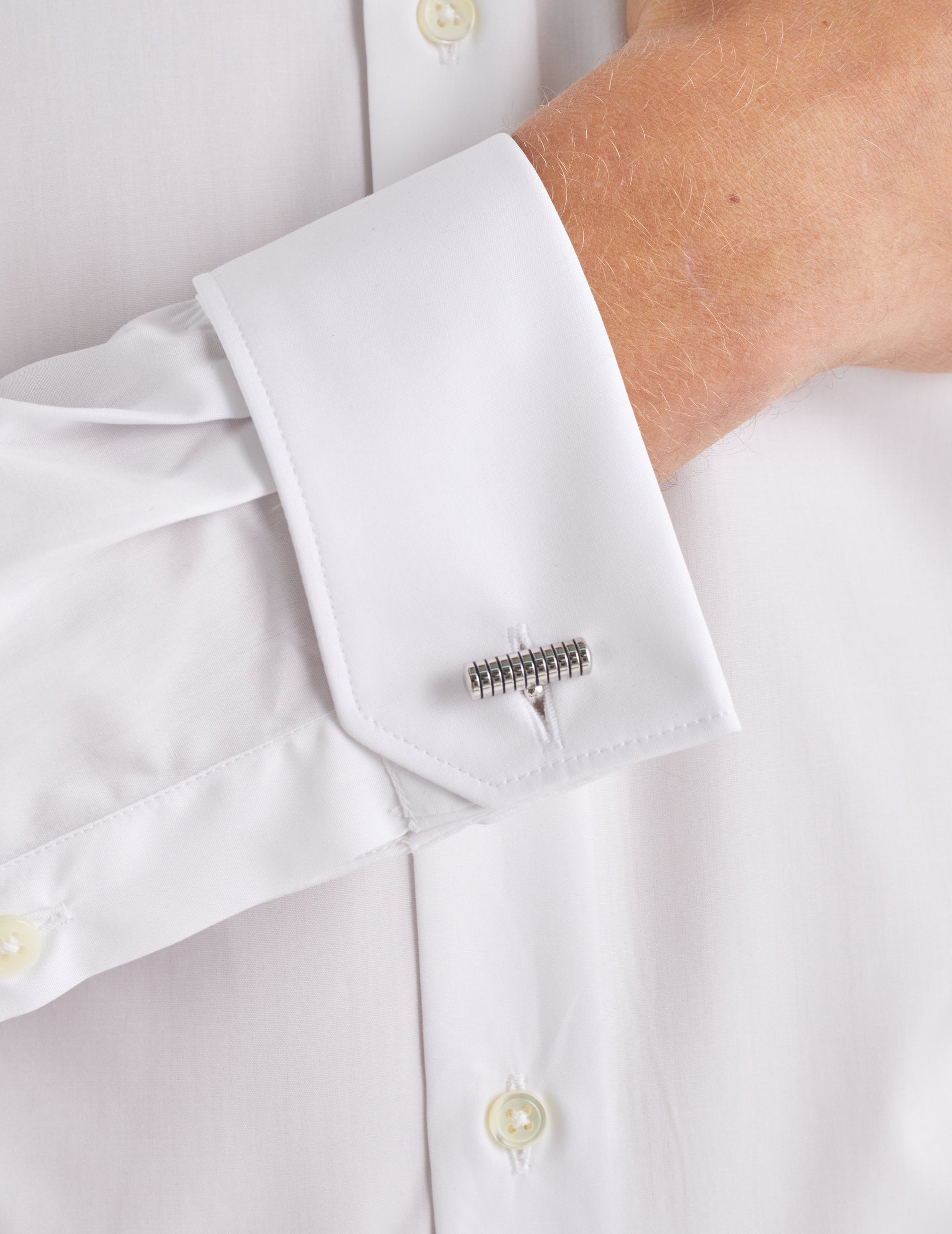 Classic white shirt - Poplin - Figaret Collar - French Cuffs