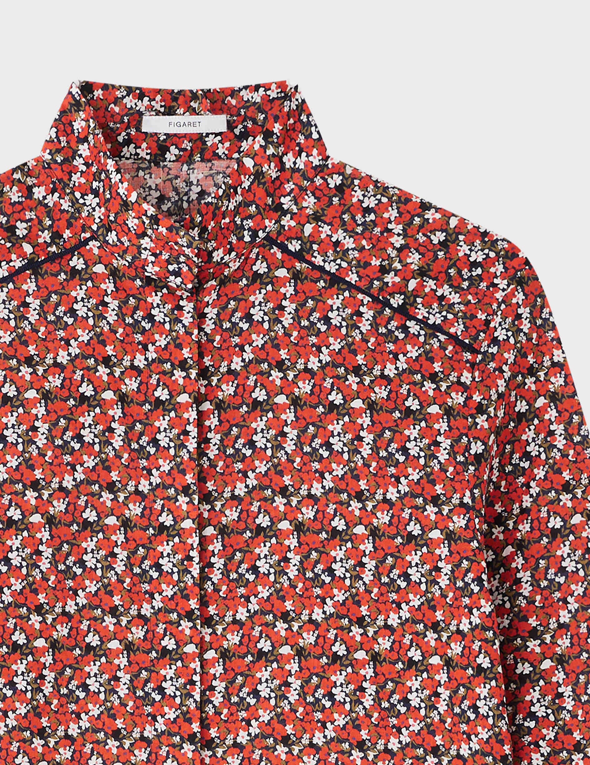 Erina liberty print shirt - Poplin