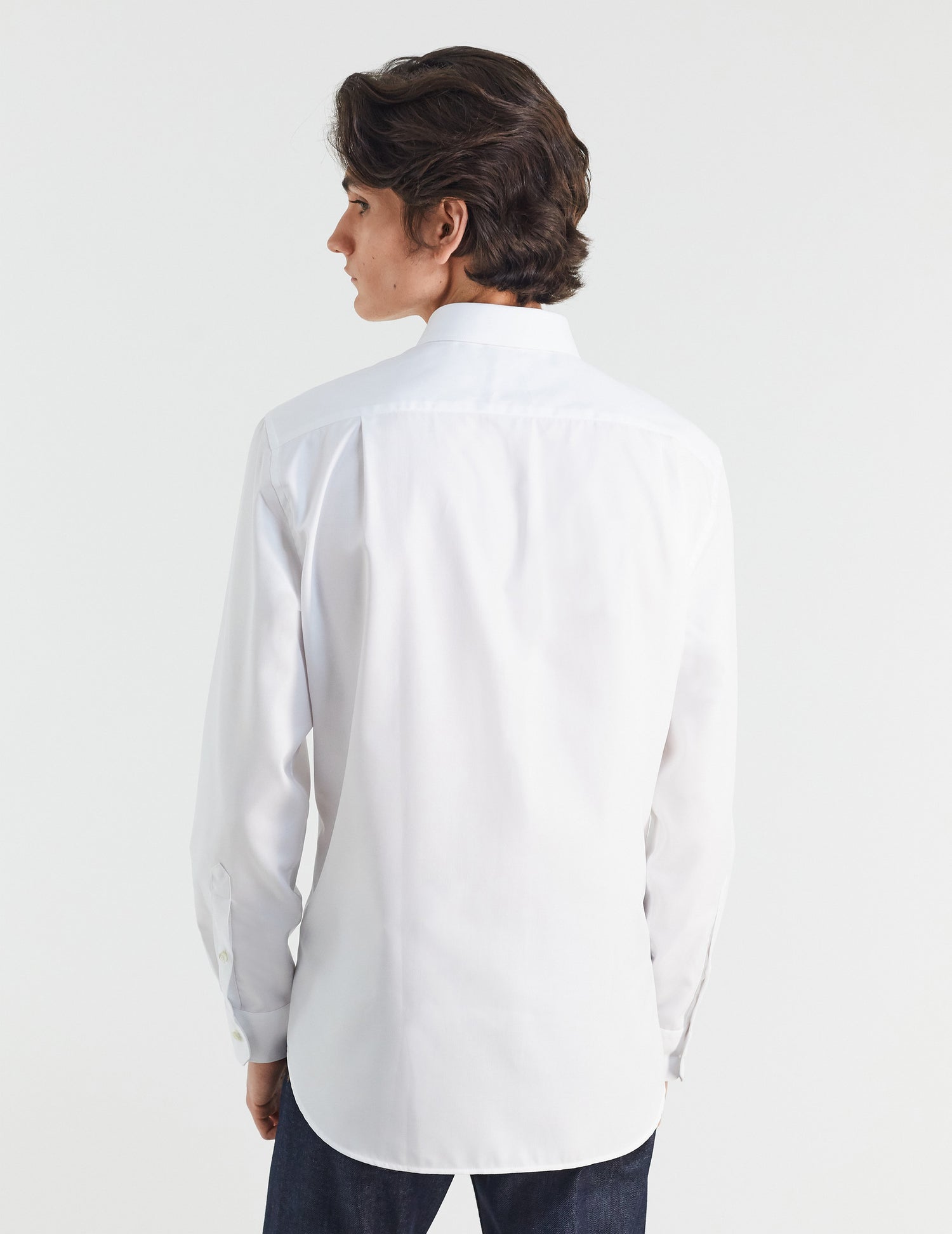 Classic white shirt - Dobby - Figaret Collar#4