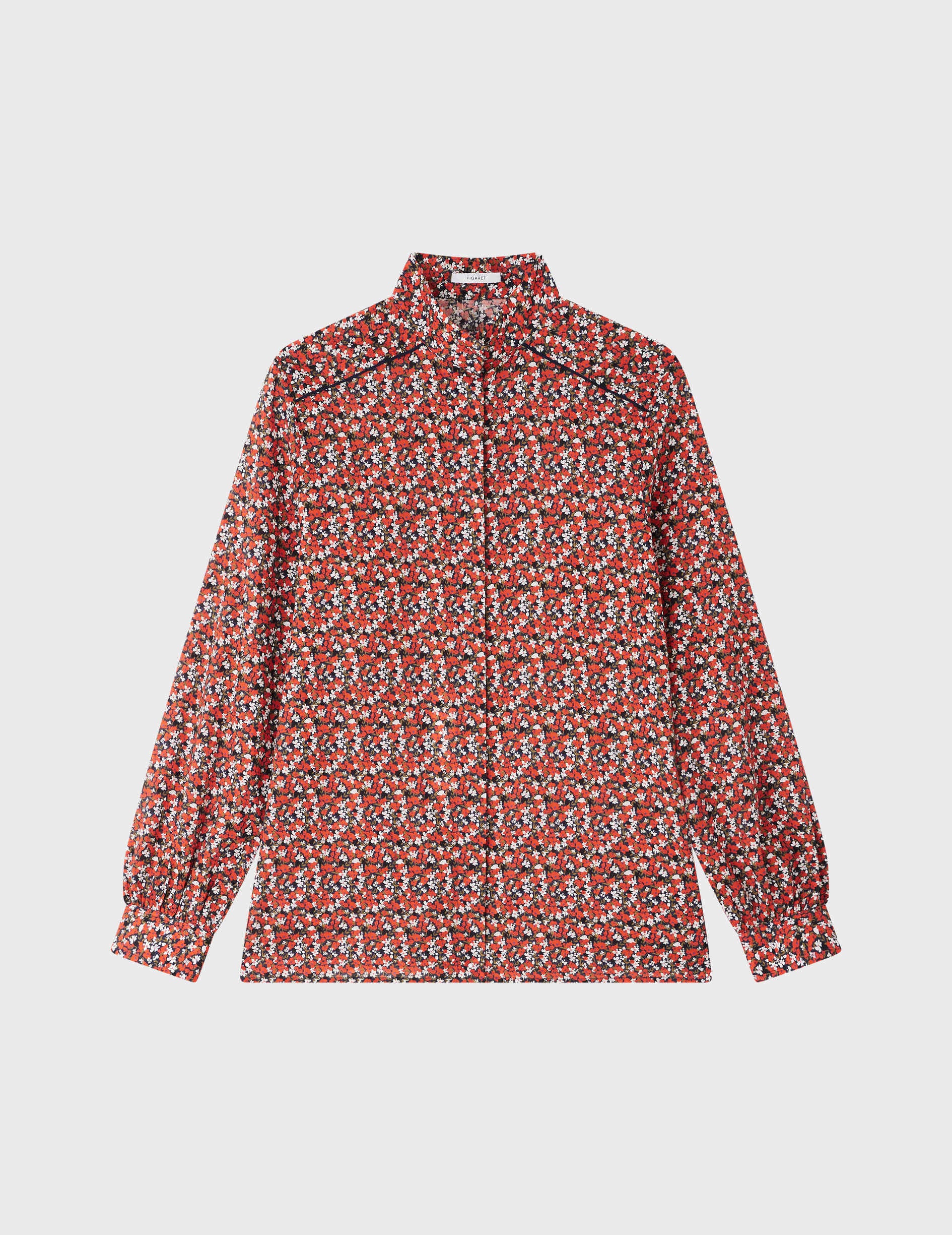 Erina liberty print shirt - Poplin