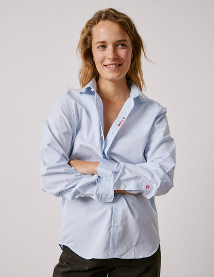 Unisex Blue "Je t'aime" shirt
