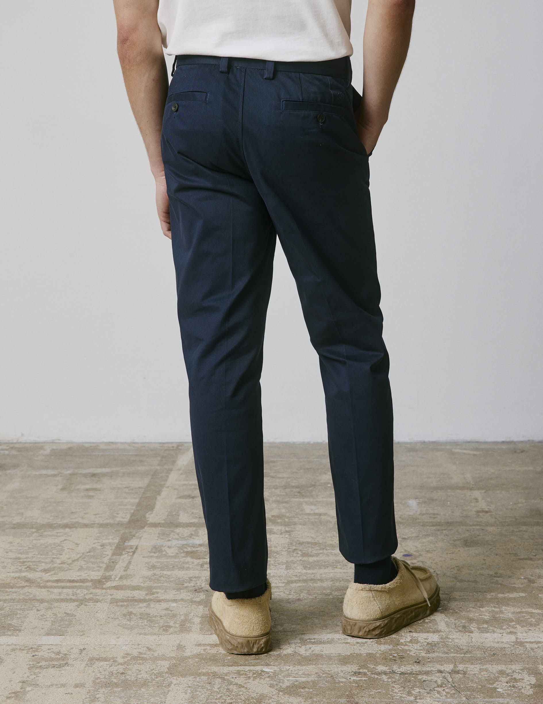 Geofrey chinos in cotton twill