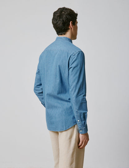 Blue denim Carl shirt