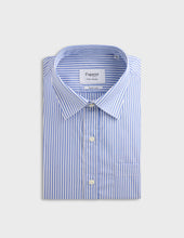 Classic blue striped shirt