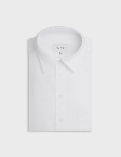 Charlotte white linen shirt