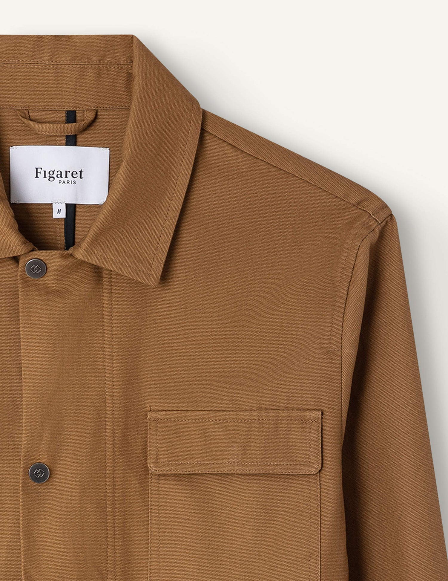 Veste Boby en twill camel