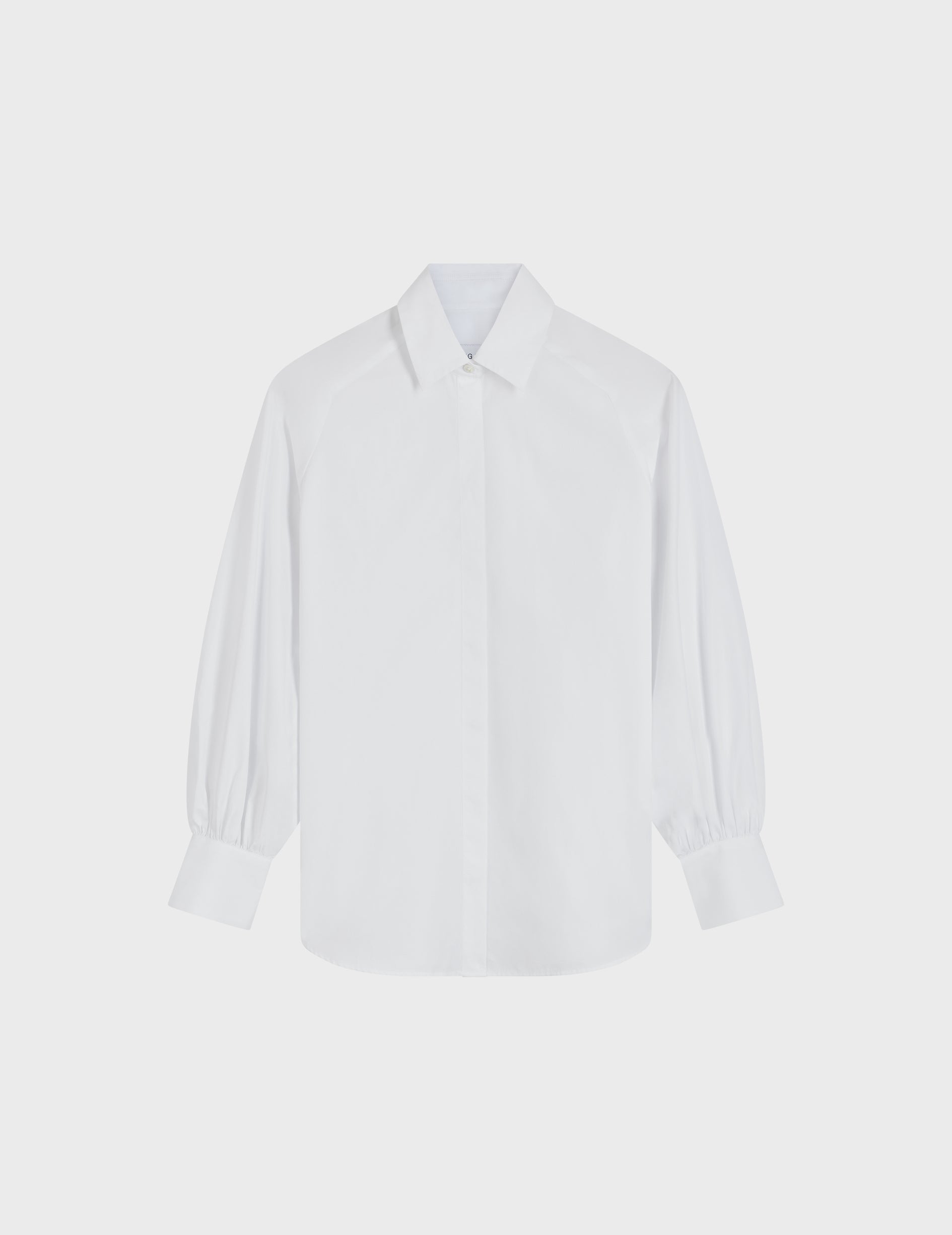 white Oversized Cassie Shirt
