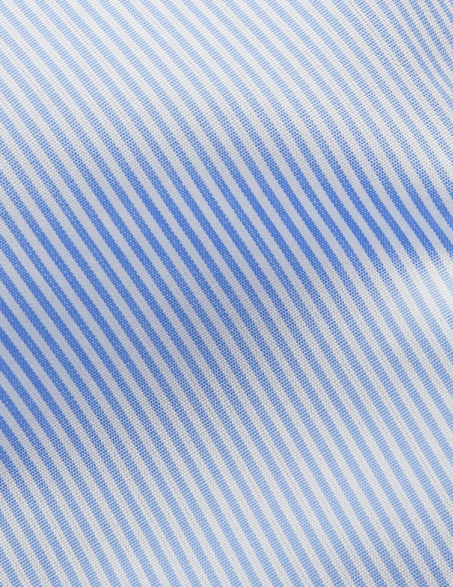 Classic blue striped shirt - Poplin - Figaret Collar#2