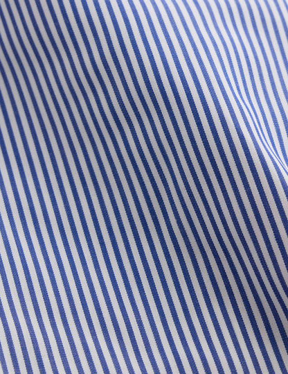 Classic blue striped shirt