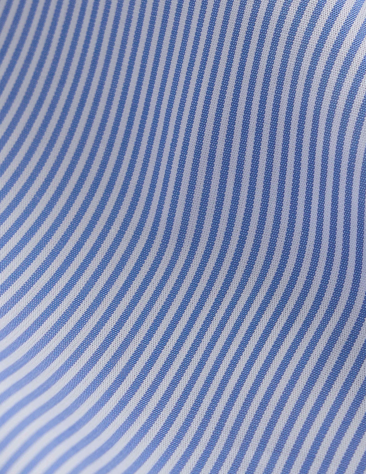 Semi-fitted striped blue shirt - Poplin - American Collar#2