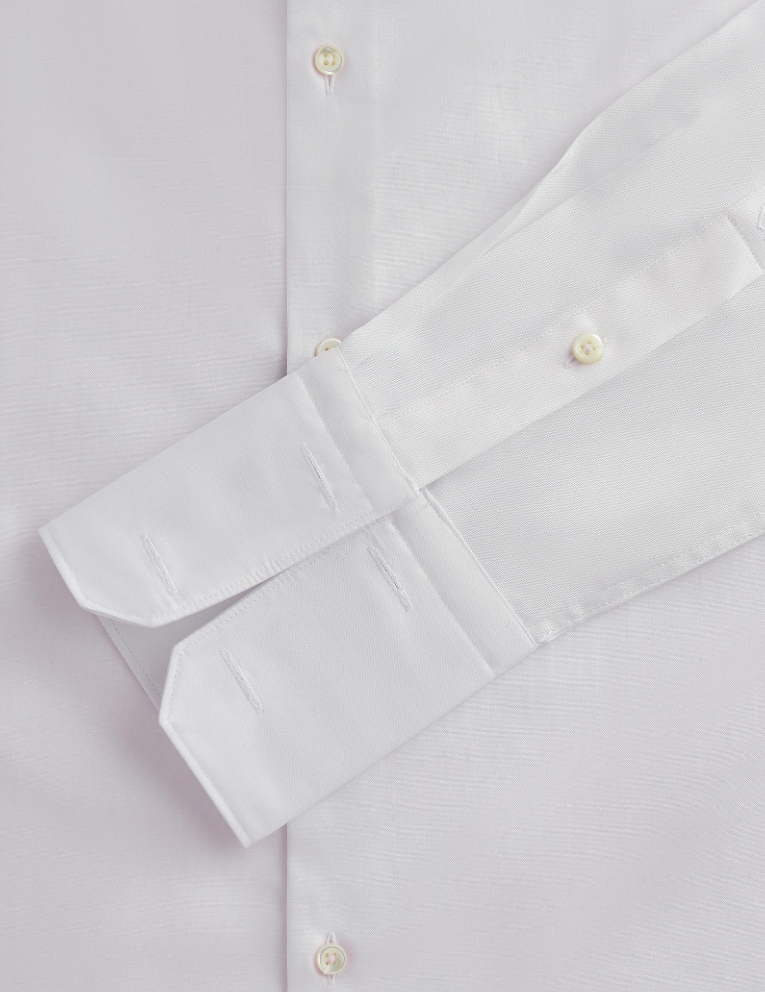 Fitted white shirt - Pin point - Figaret Collar - French Cuffs#2