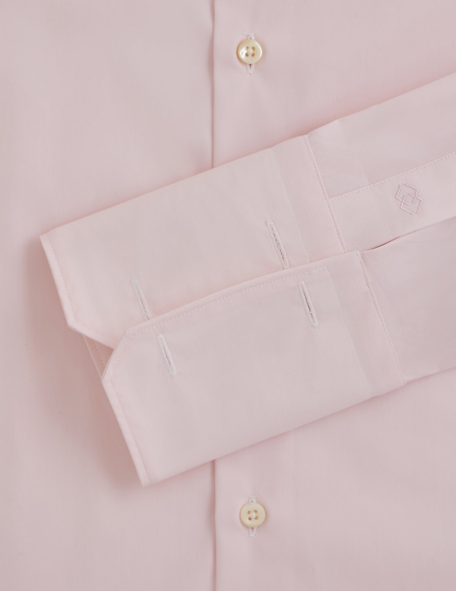 Fitted pink shirt - Wire to wire - Figaret Collar - French Cuffs#2