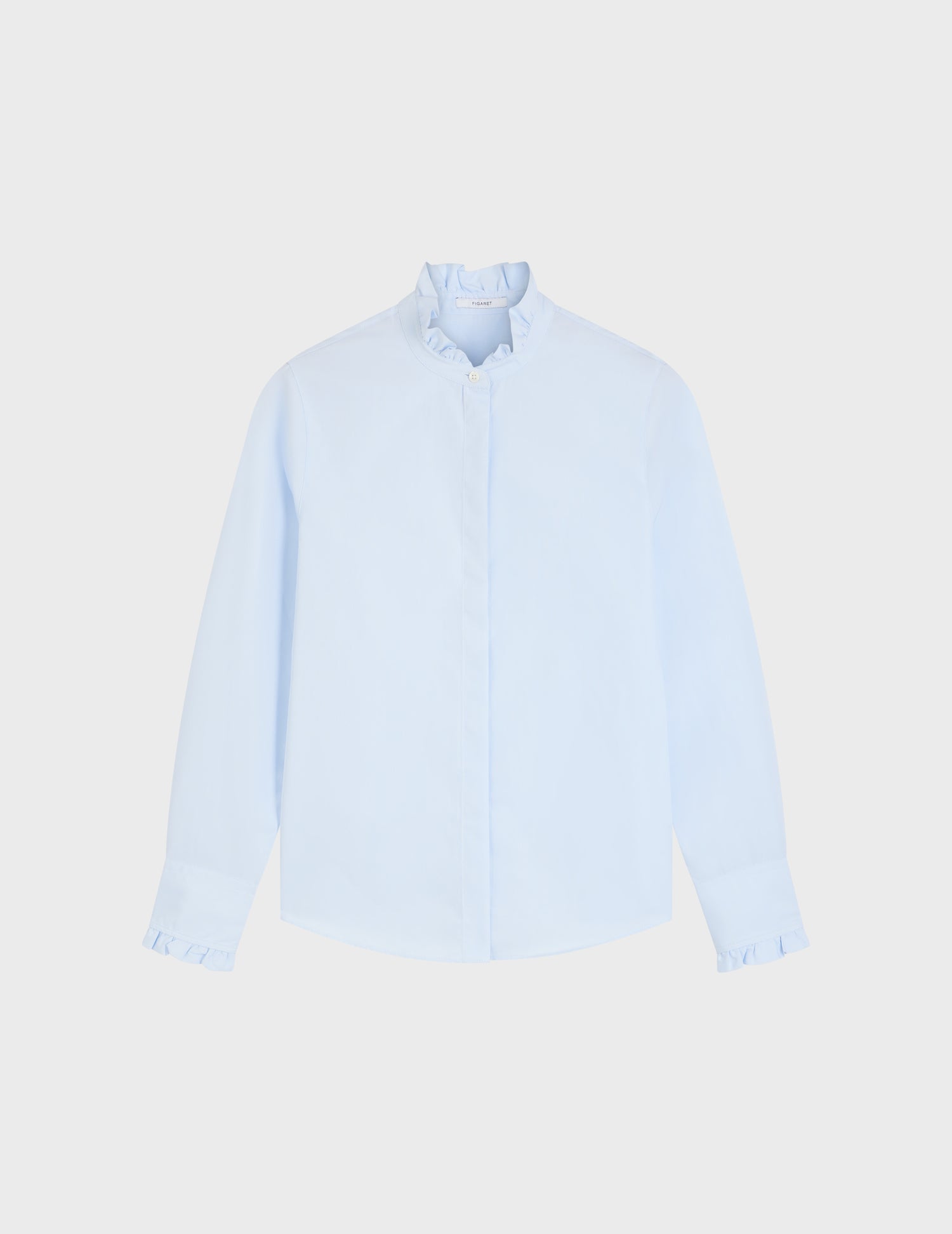 Blue Louison shirt - Poplin#4