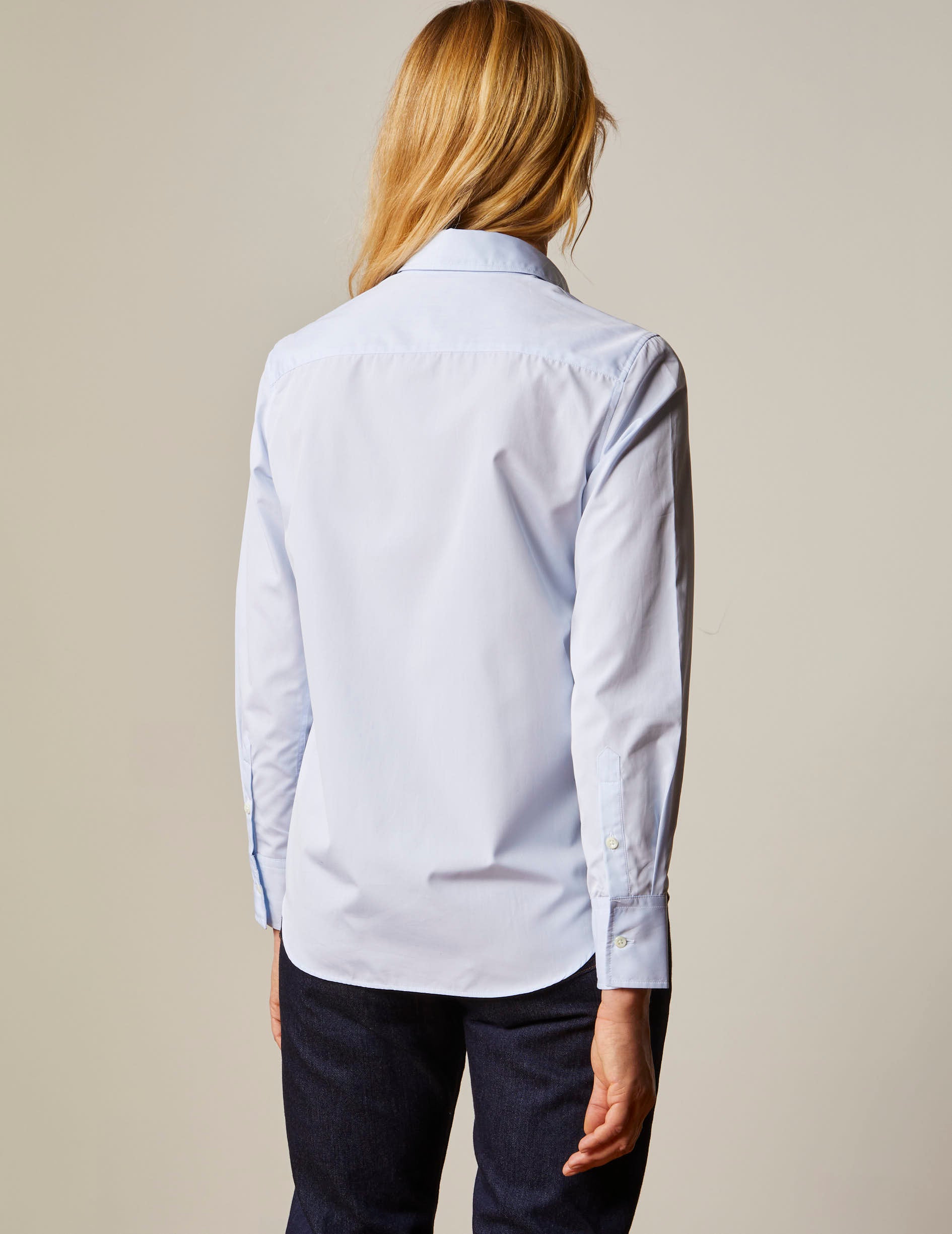 Blue Marion shirt - Poplin