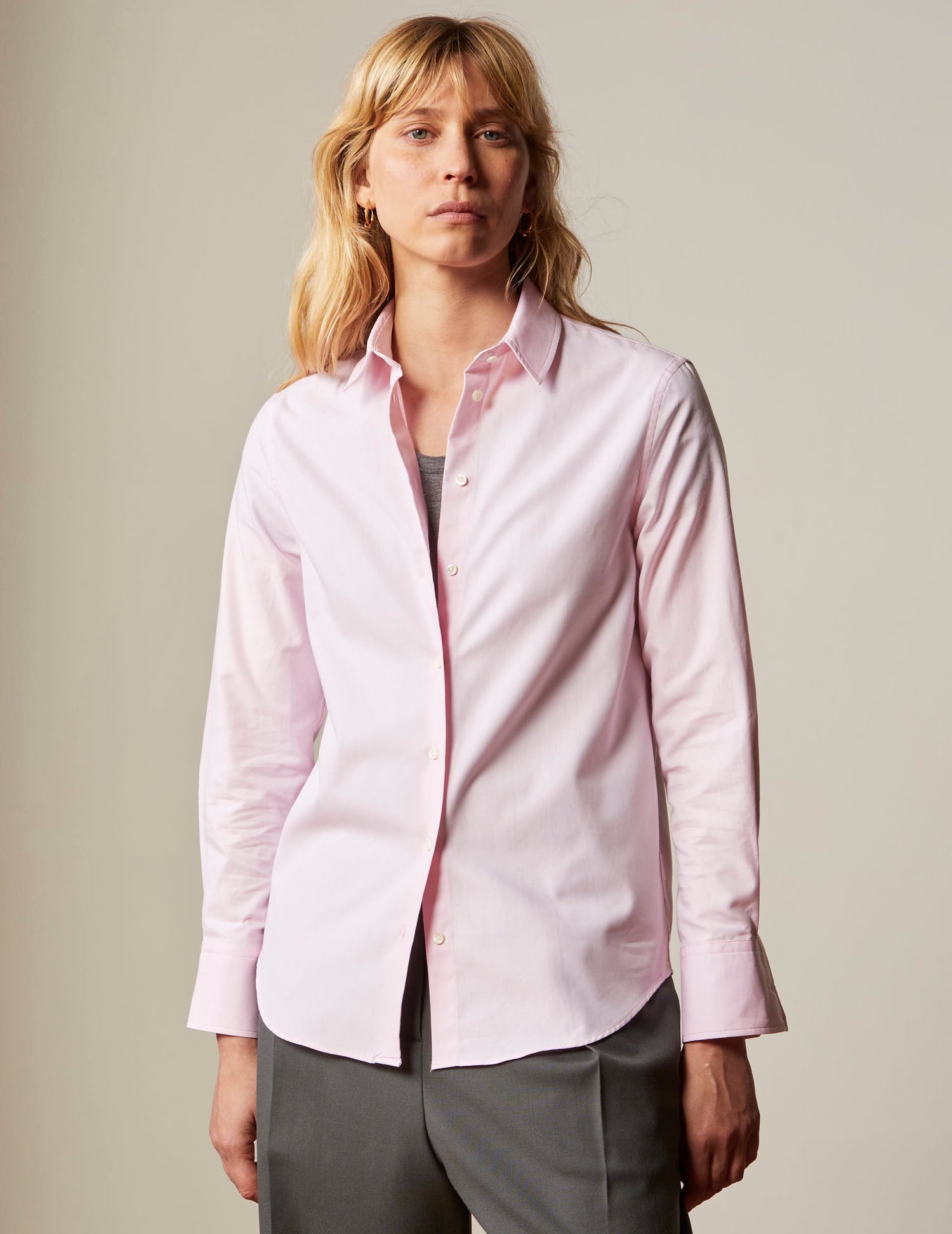 Pink Marion shirt - Pinpoint#3