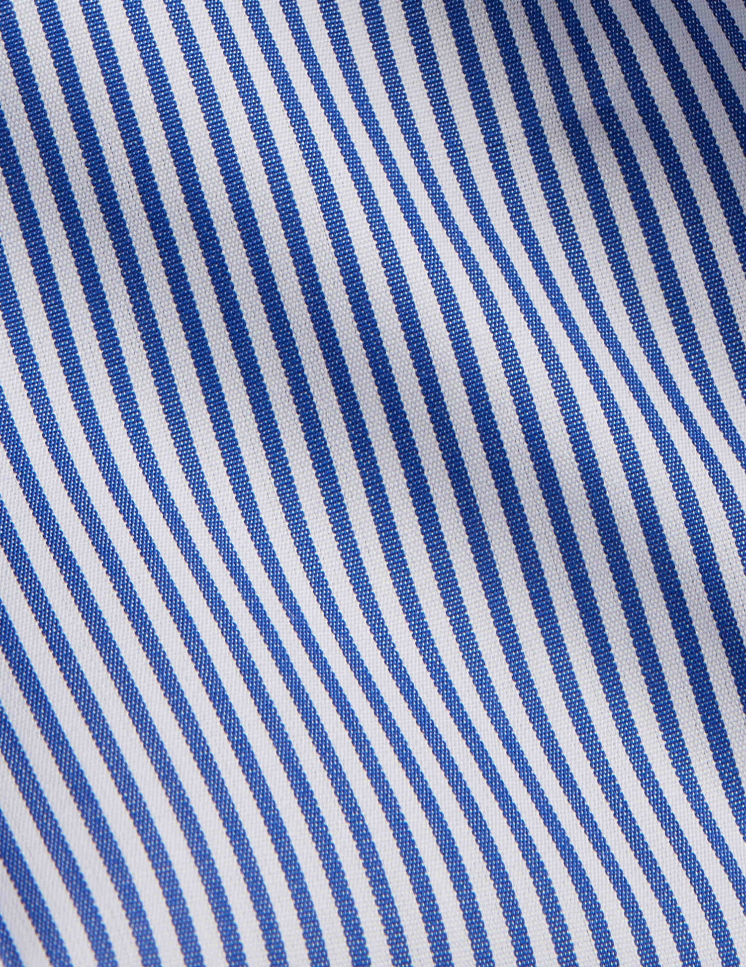 Fitted blue striped shirt - Poplin - Italian Collar#2