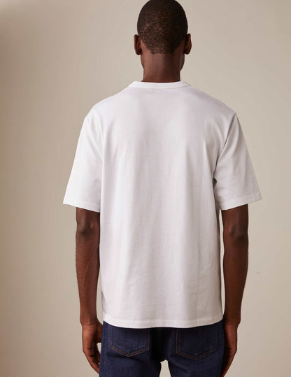 White cotton Benny t-shirt